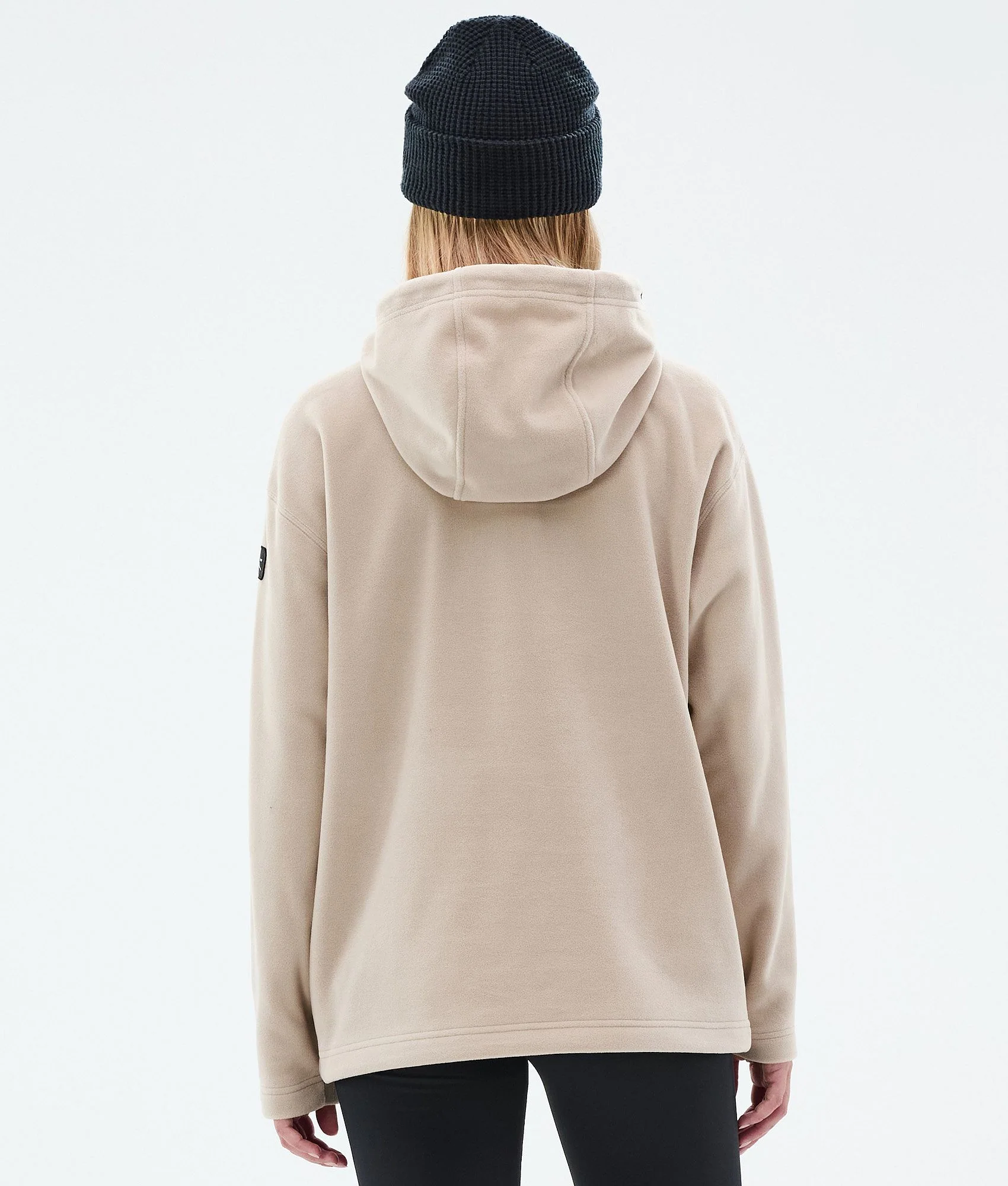 Fleece Hoodie Women Sand