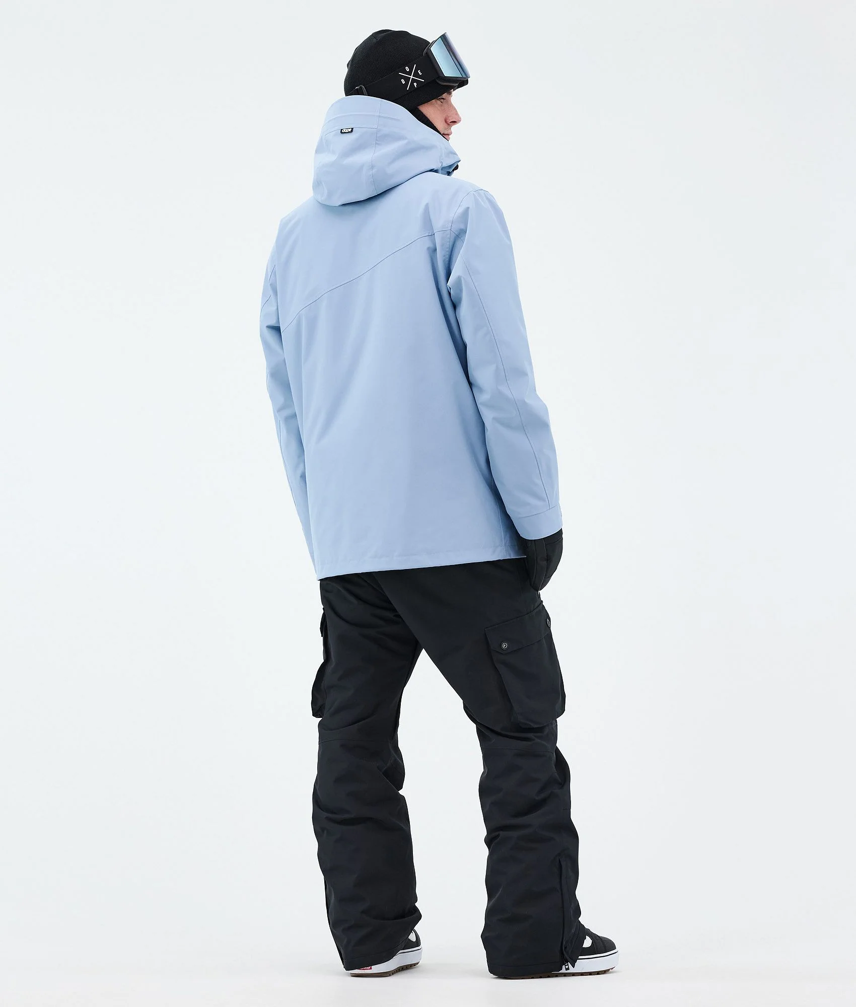 Snowboard Jacket Men Light Blue