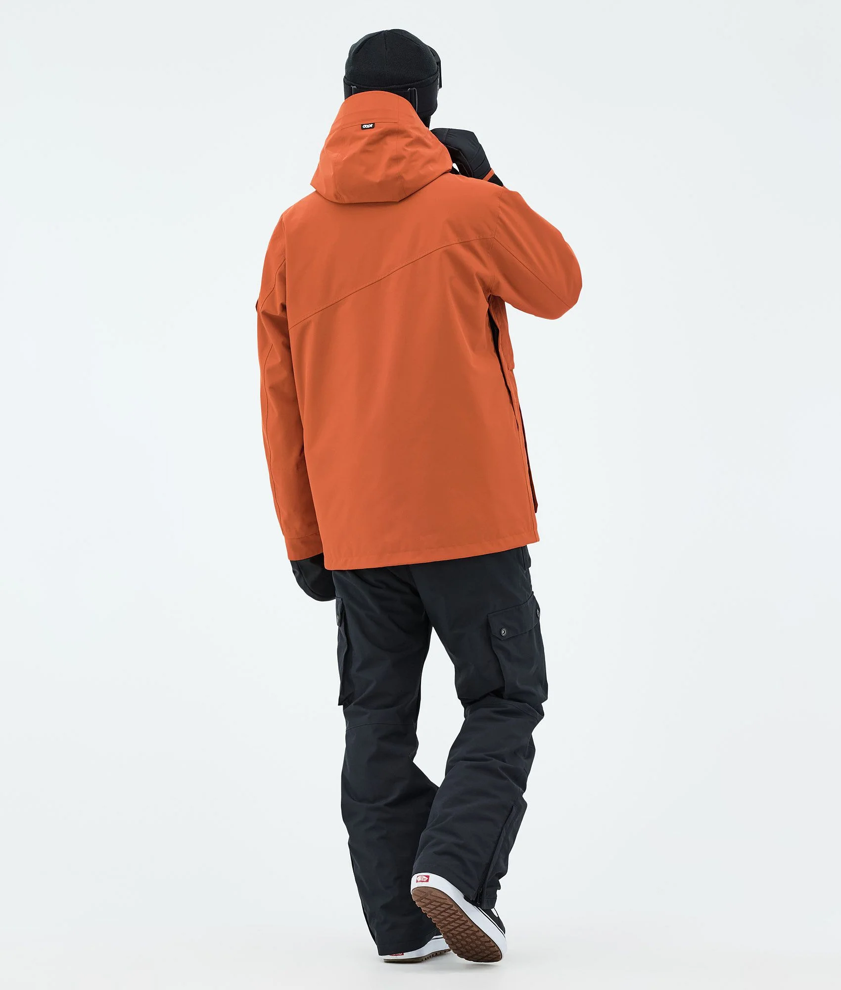 Snowboard Jacket Men Burned Orange