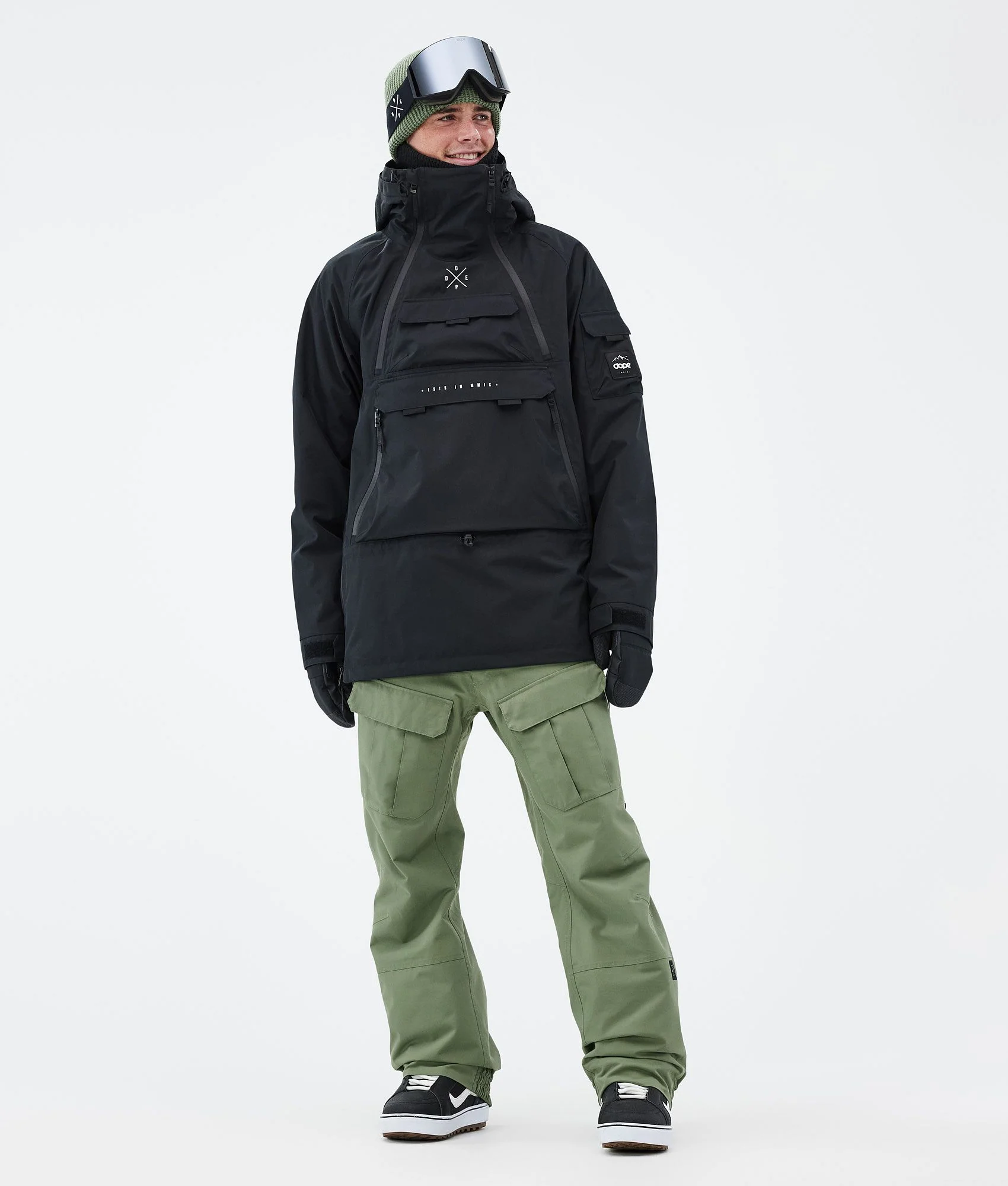 Snowboard Pants Men Moss Green
