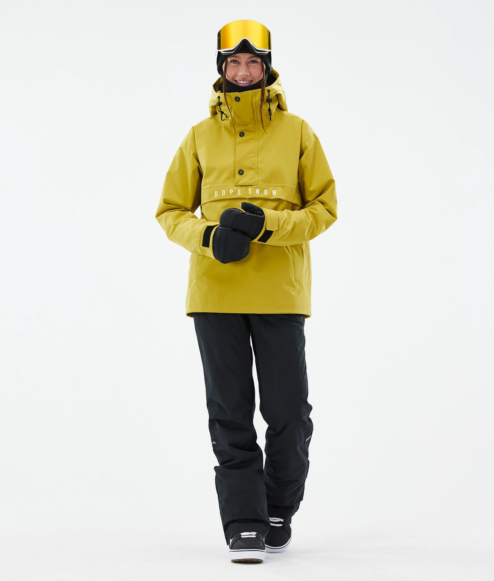 Snowboard Jacket Women Yellow