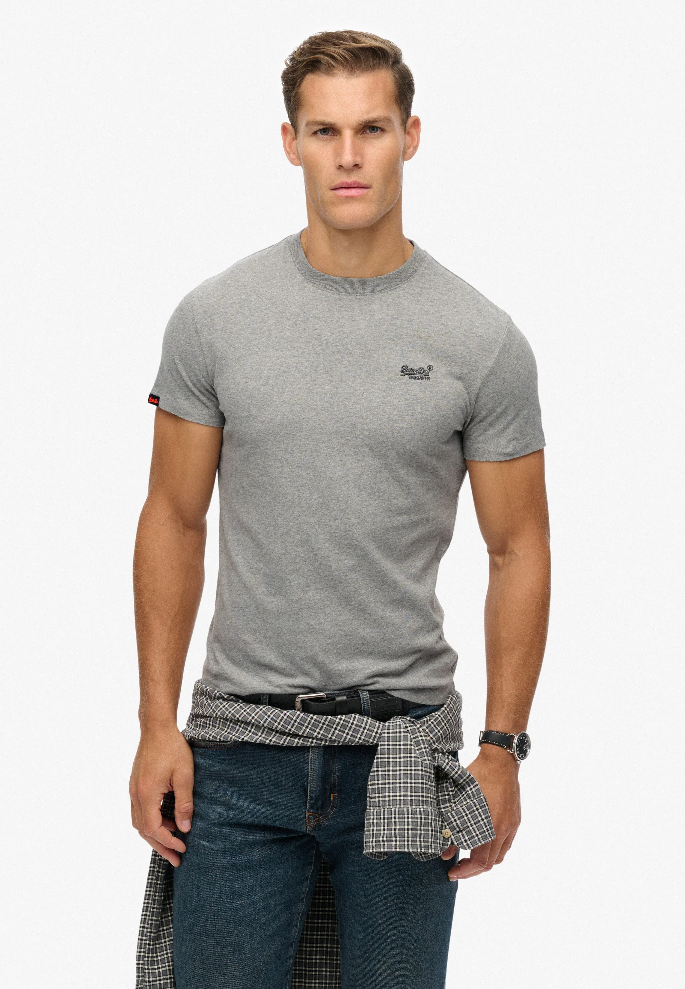 Multi Essential Logo Embroidered T-Shirt