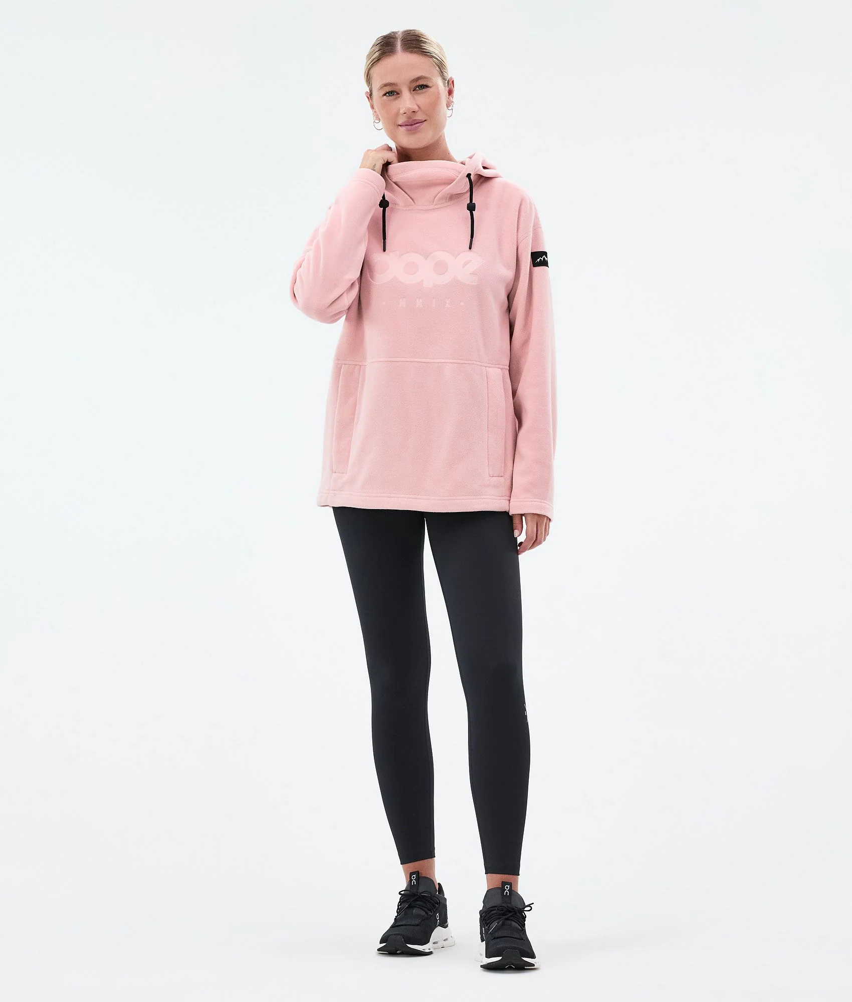 Fleece Hoodie Women Soft Pink