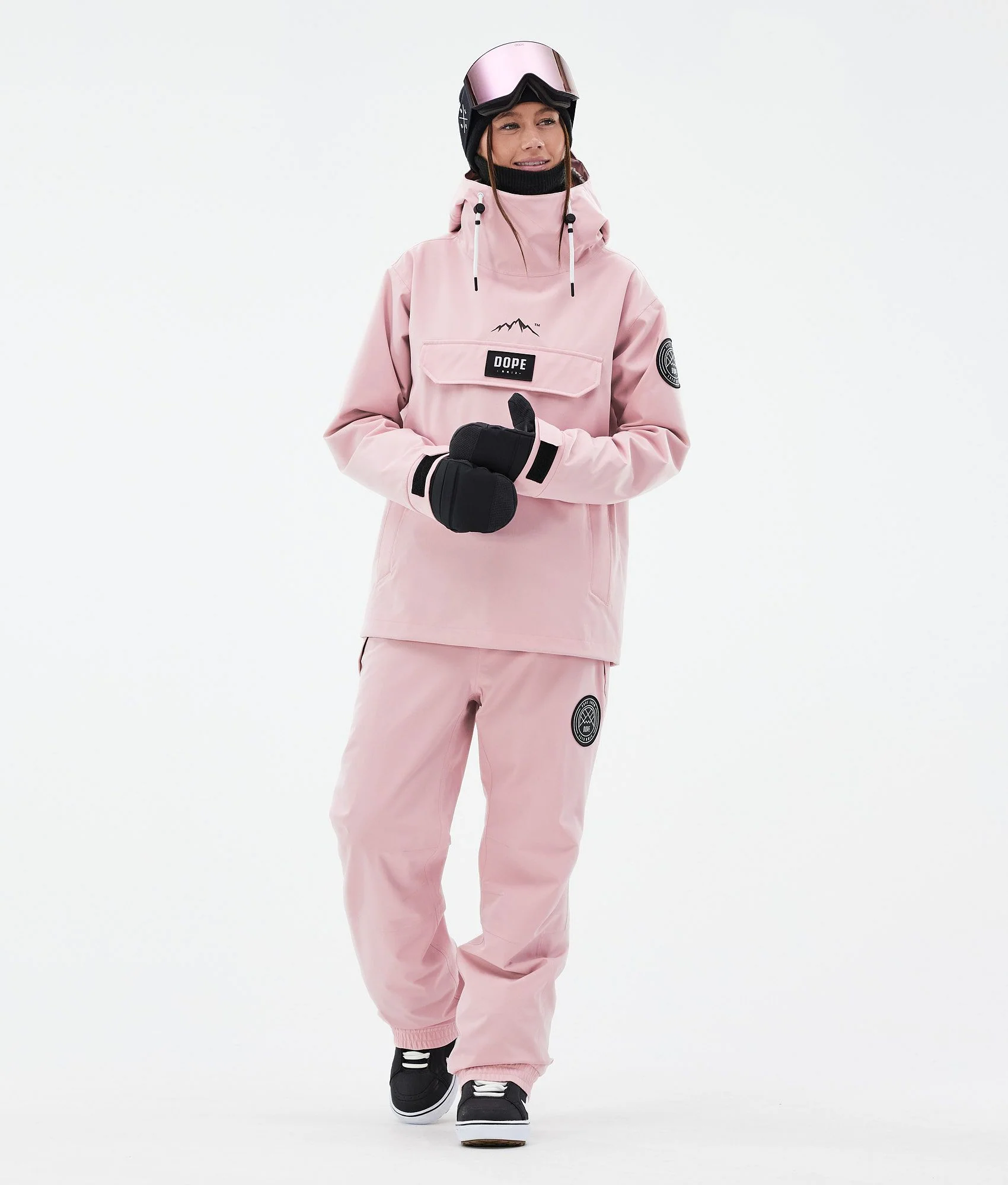 Snowboard Pants Women Soft Pink