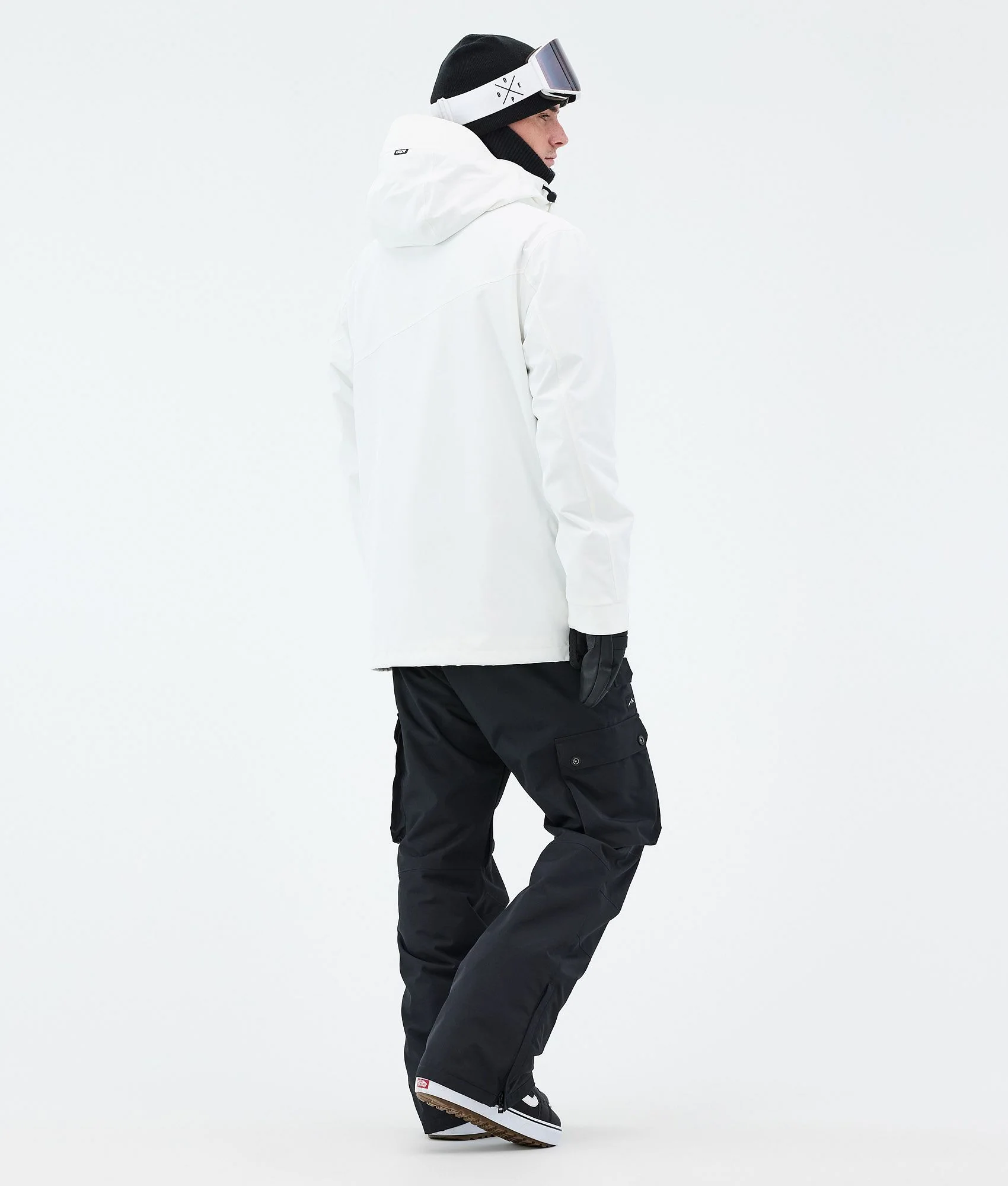 Snowboard Jacket Men Whitish