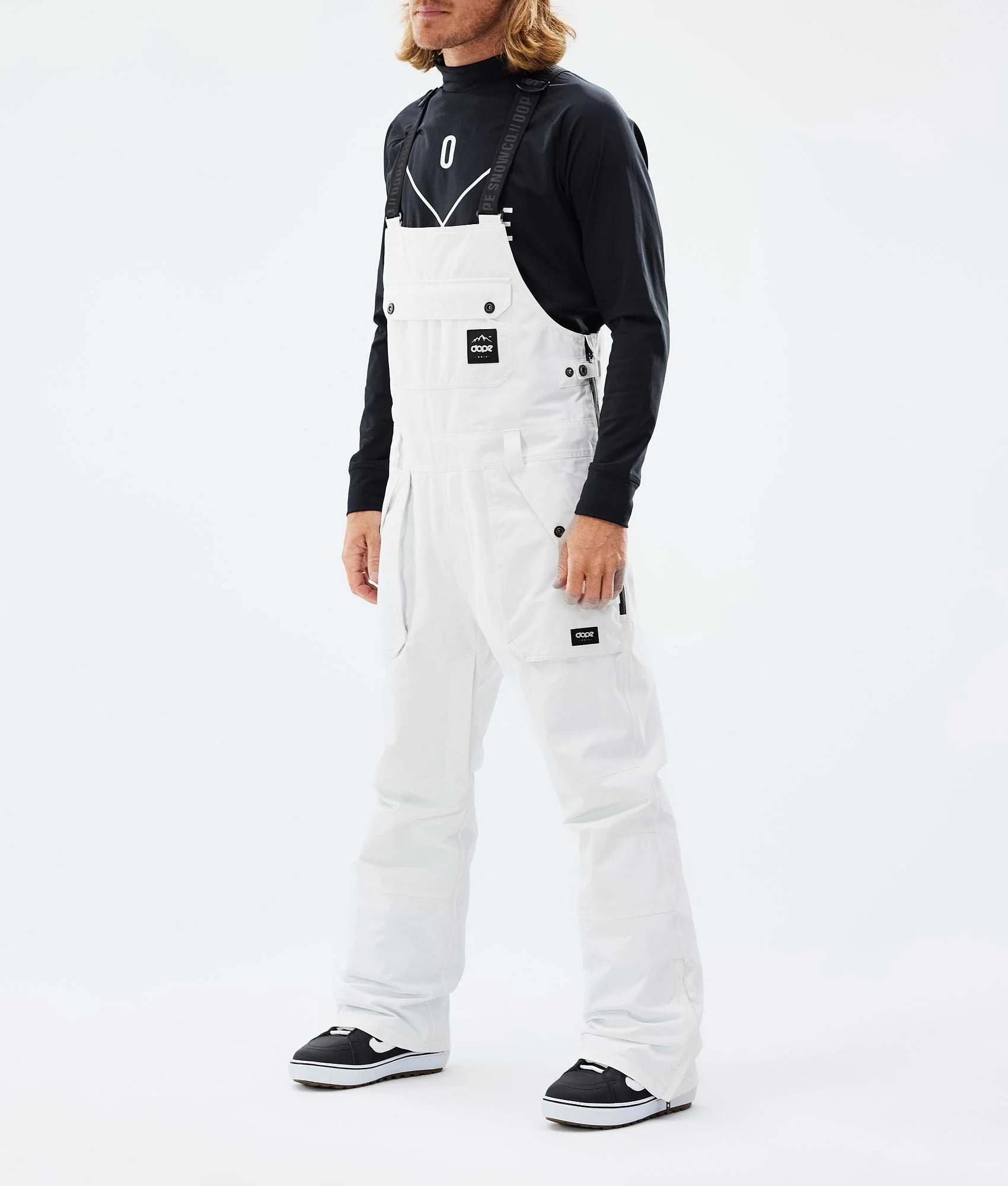 Snowboard Pants Men Old White