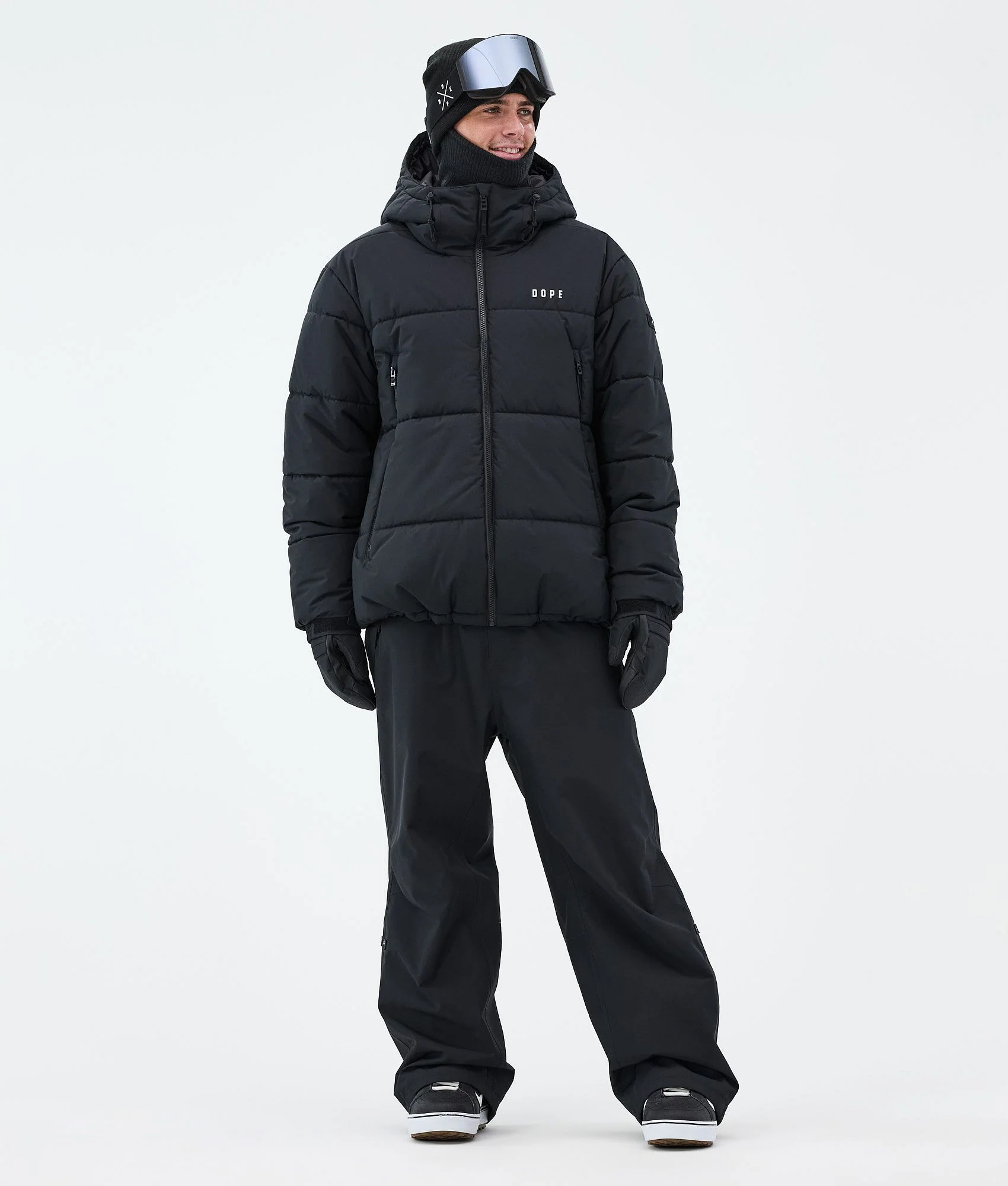 Snowboard Jacket Men Black