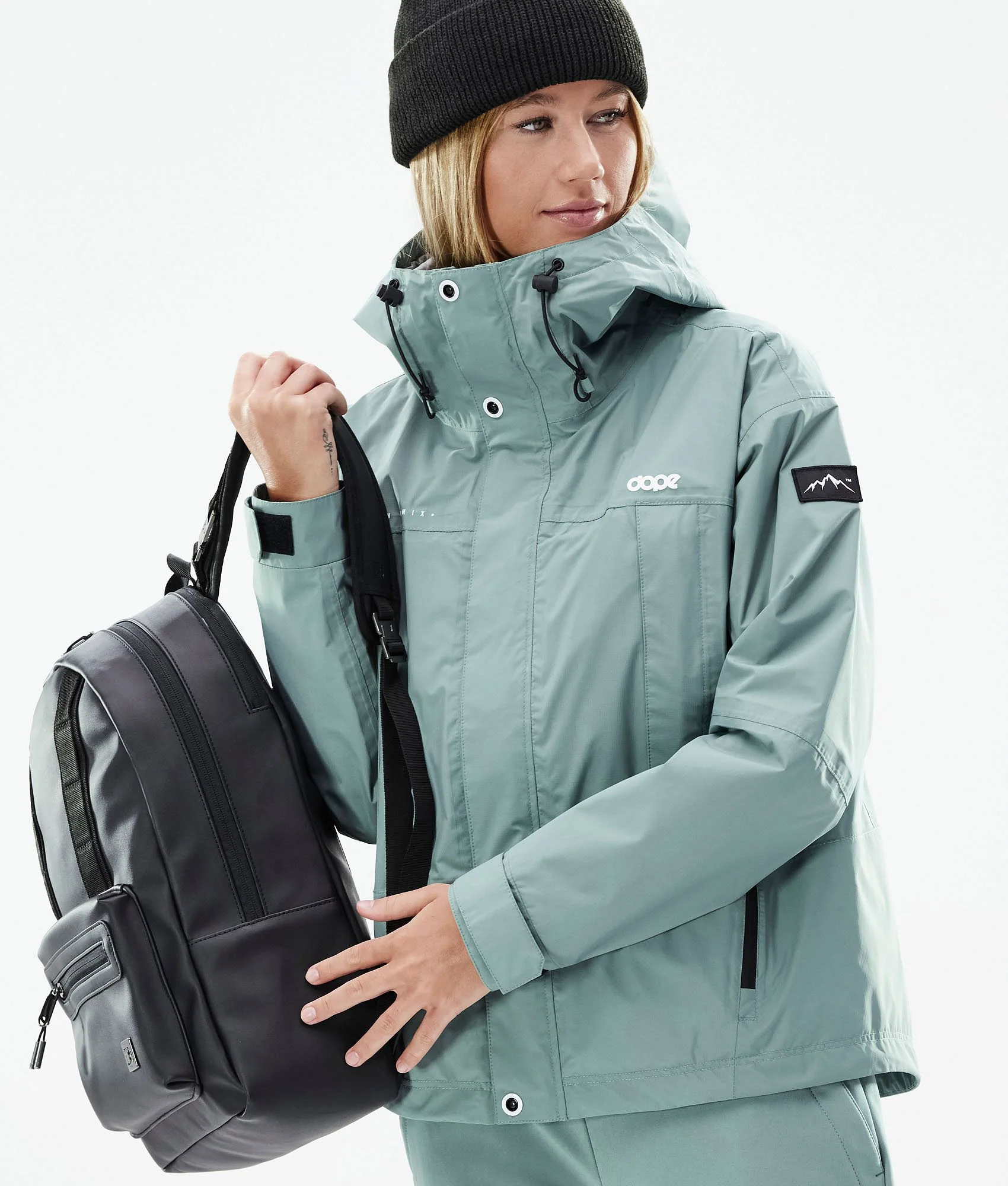 Outdoor Jacket Women Faded Green