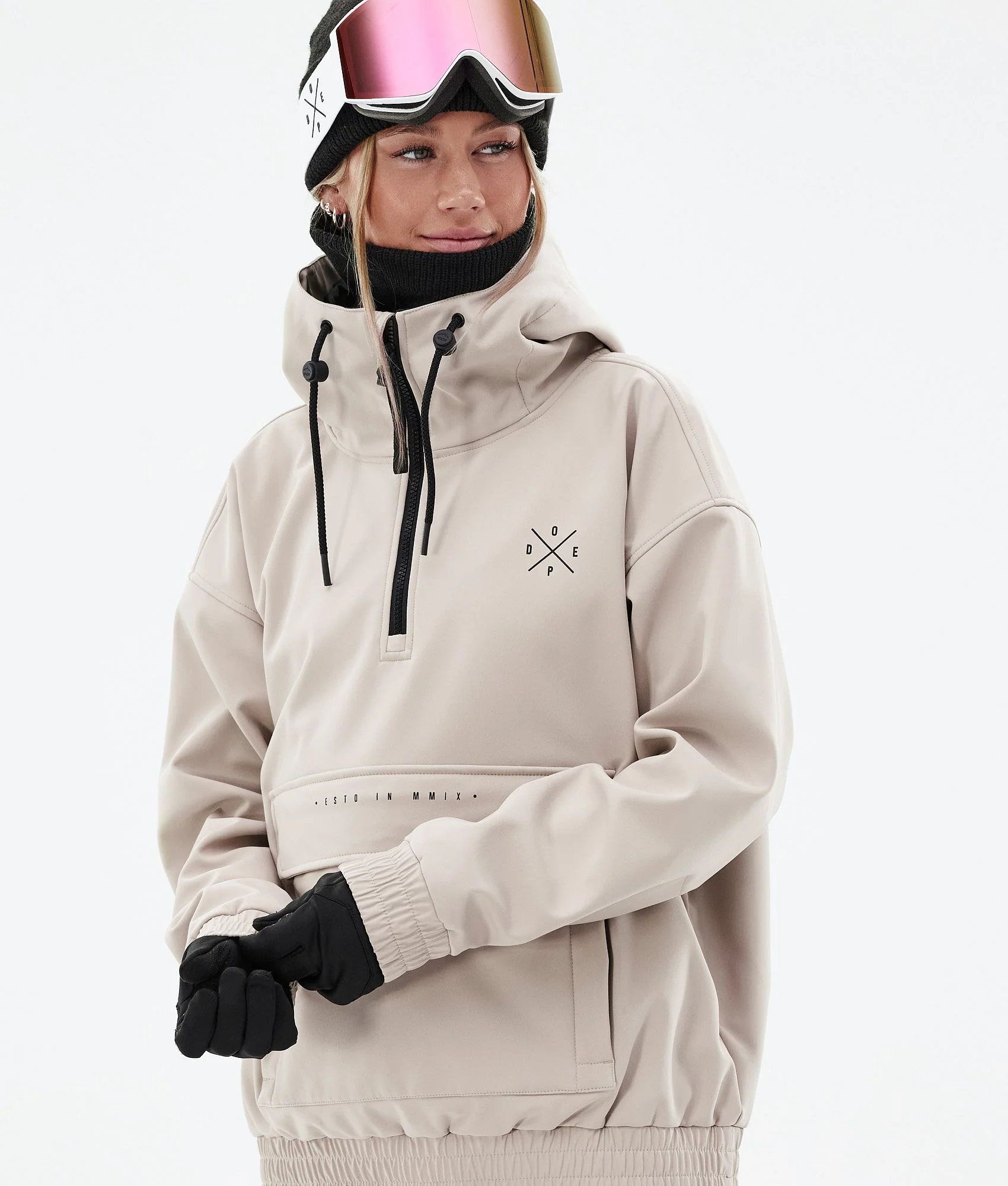 Snowboard Jacket Women Sand