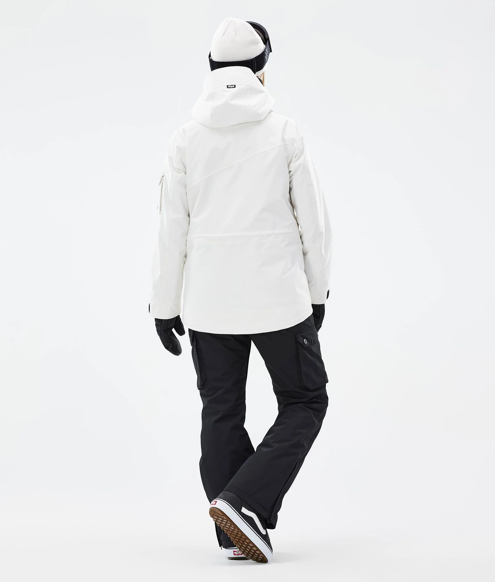 Snowboard Jacket Women Old White