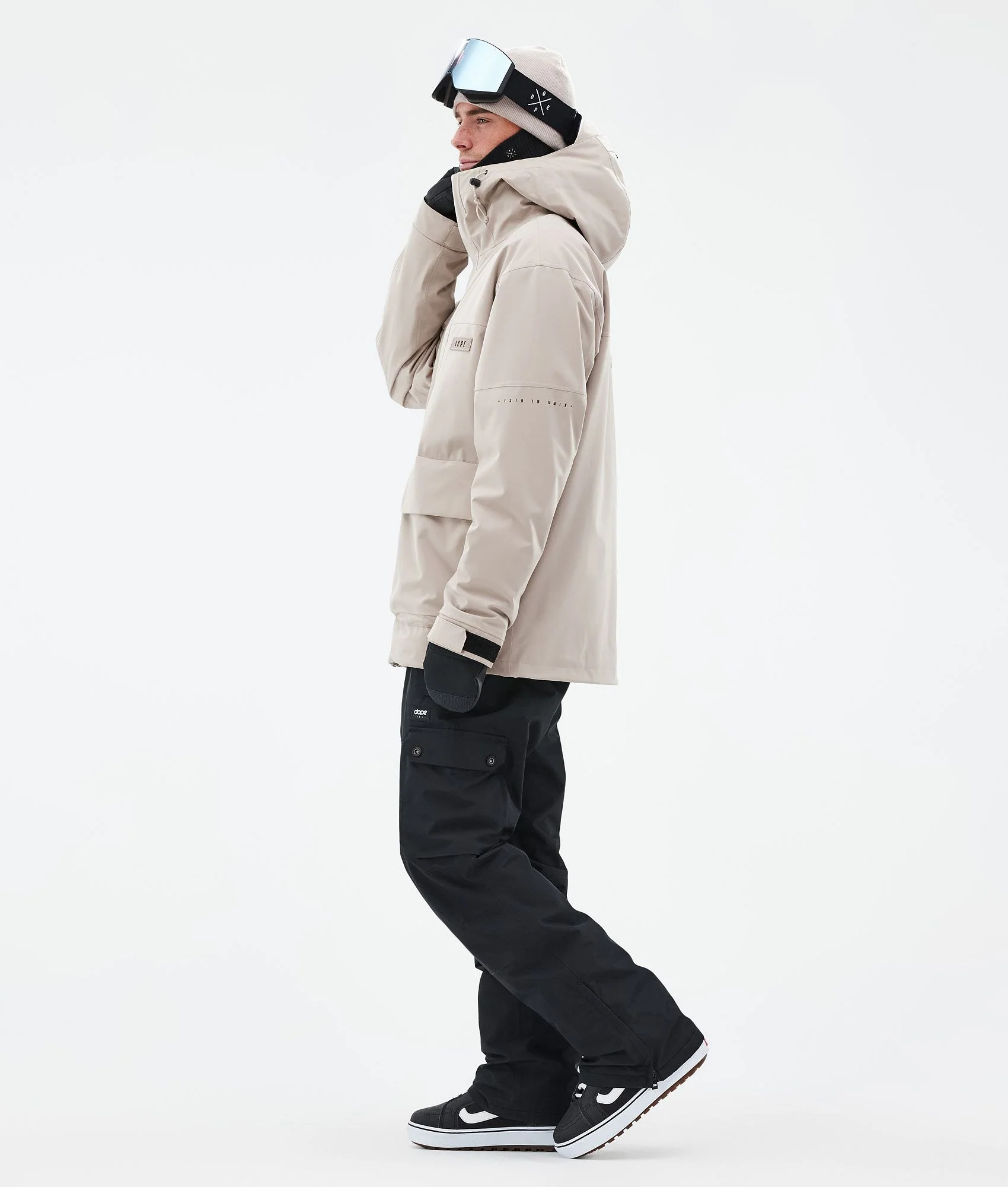 Snowboard Jacket Men Sand