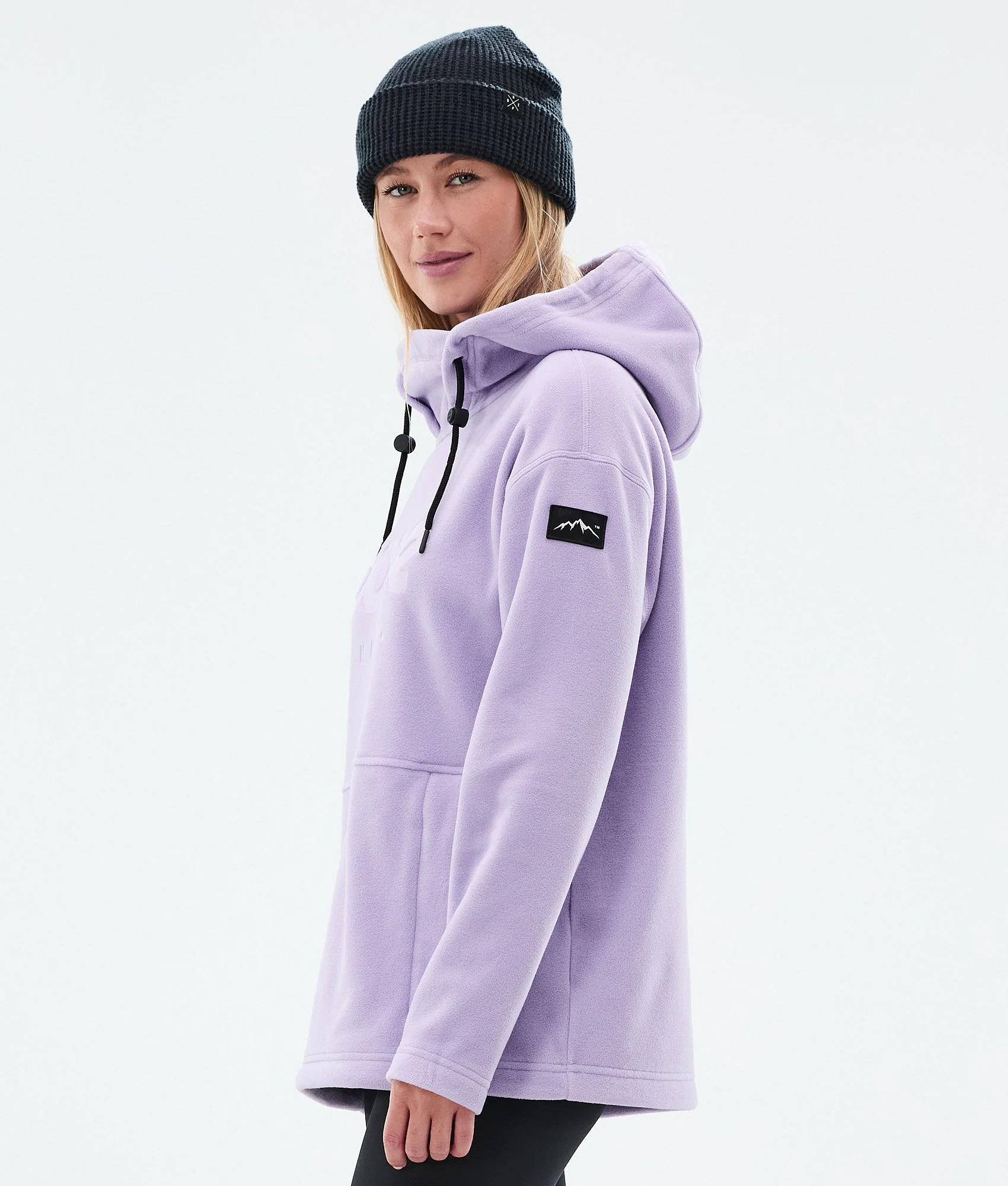 Fleece Hoodie Women Faded Violet