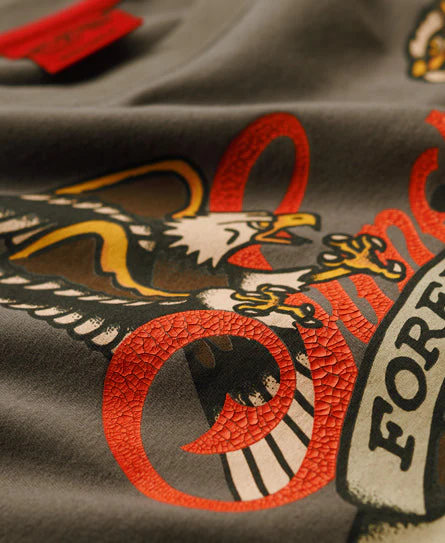 Tattoo Script Graphic T Shirt