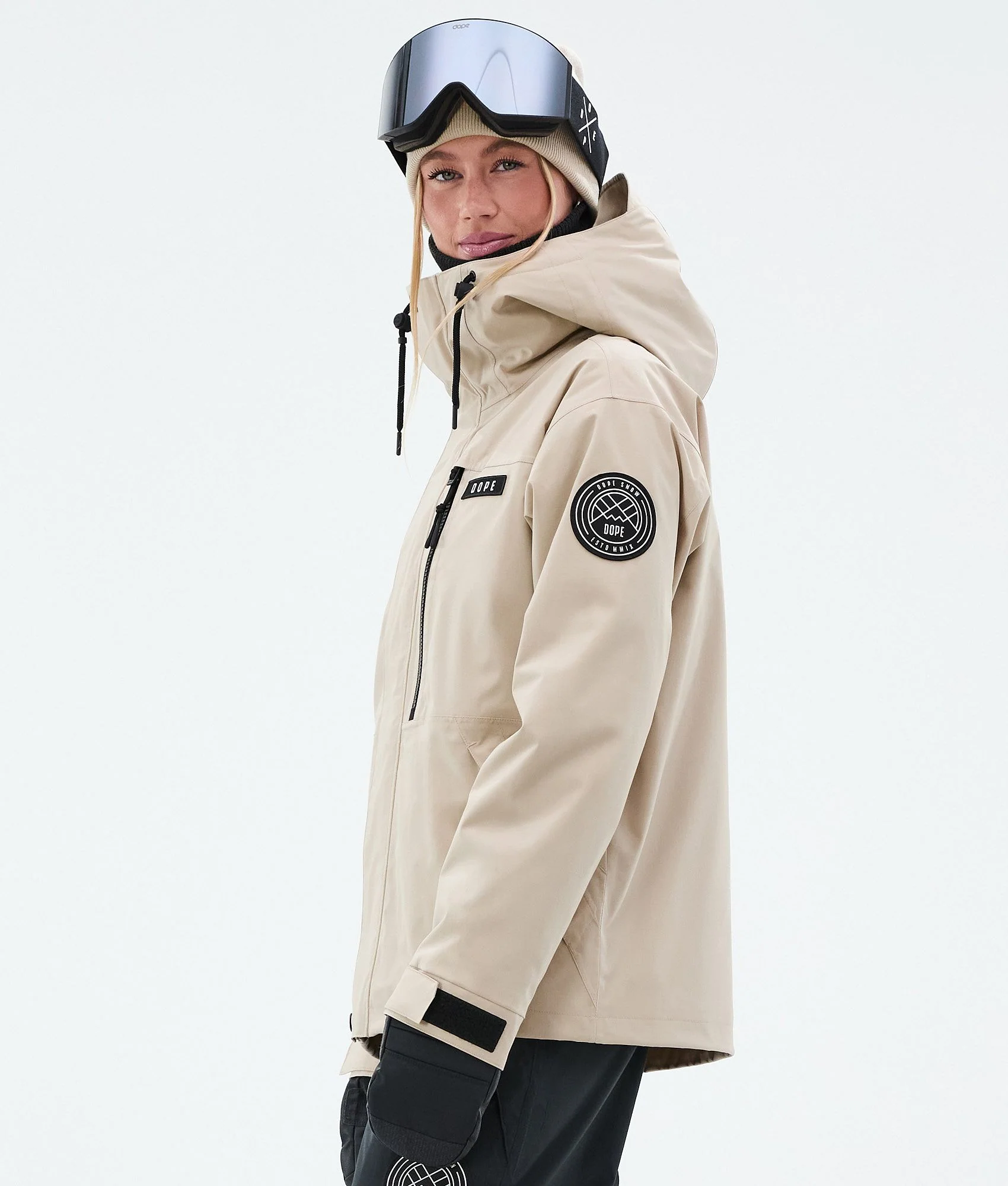 Snowboard Jacket Women Sand