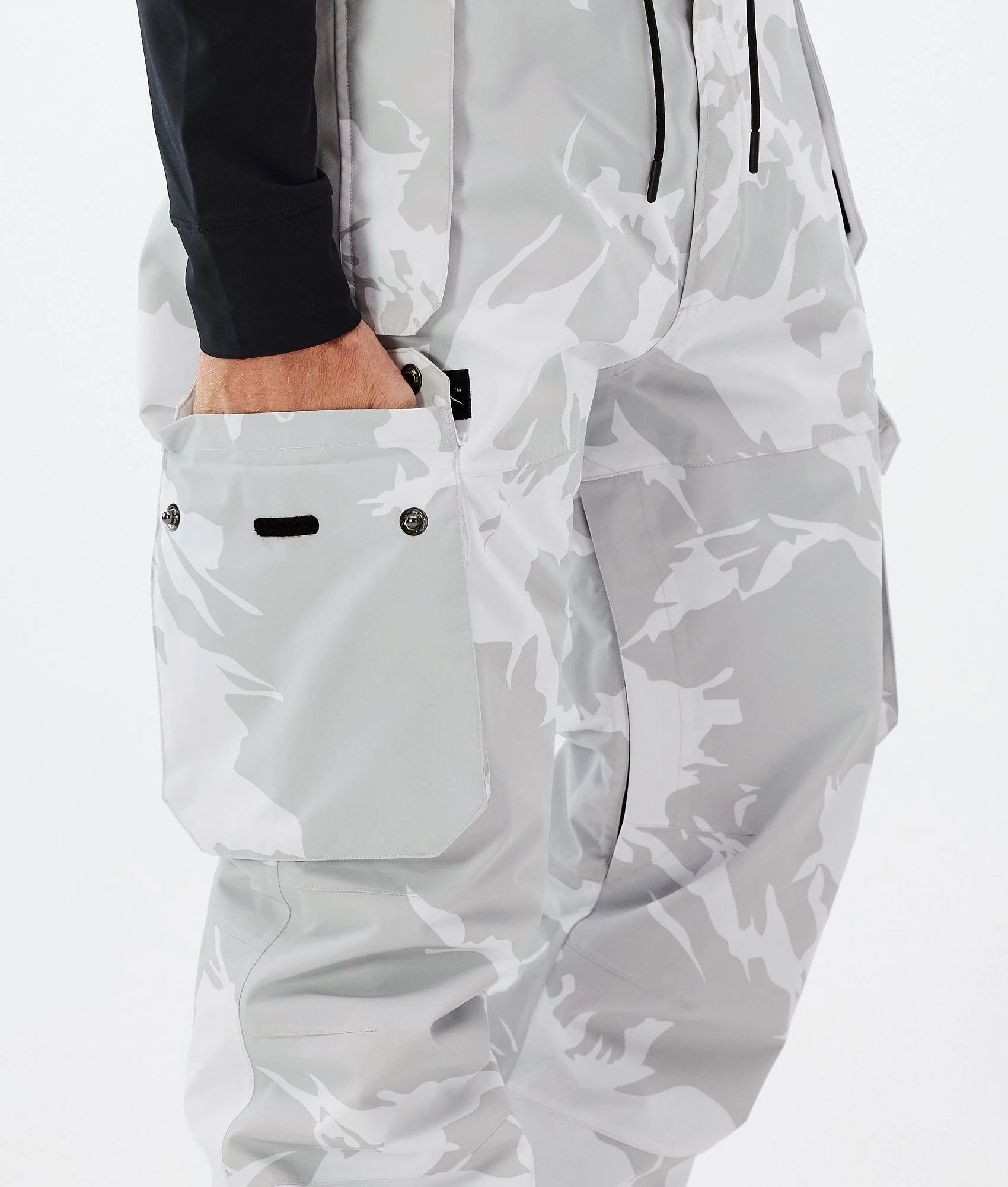 Snowboard Pants Men Grey Camo