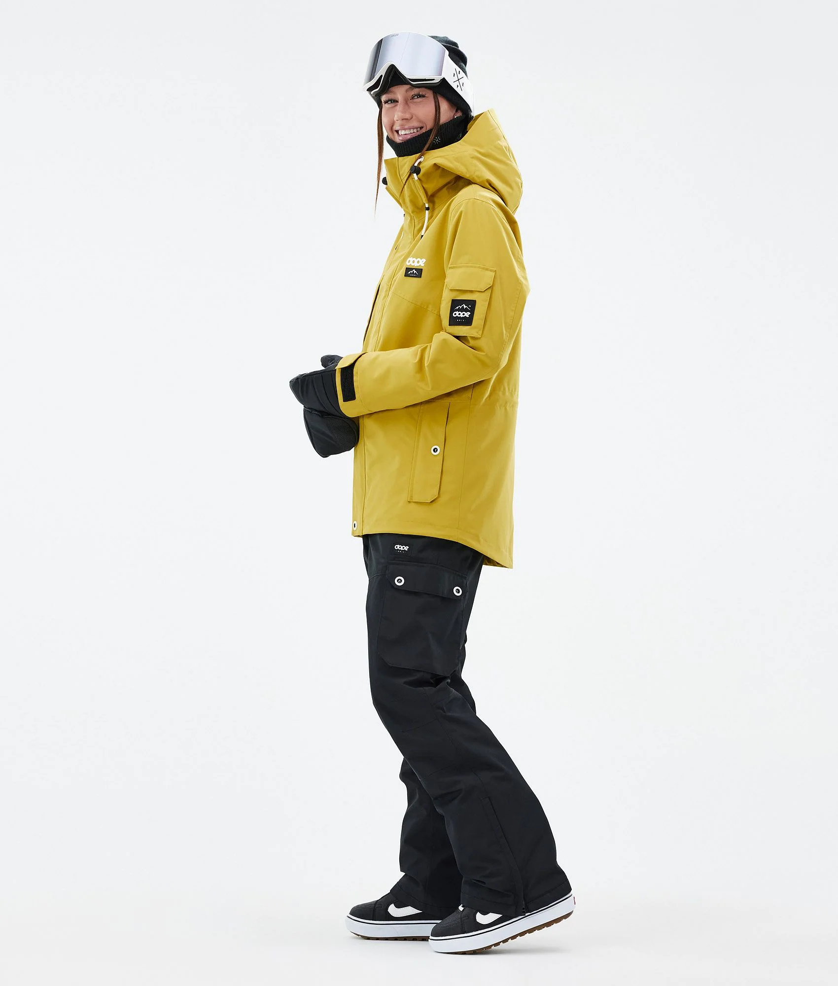 Snowboard Jacket Women Yellow