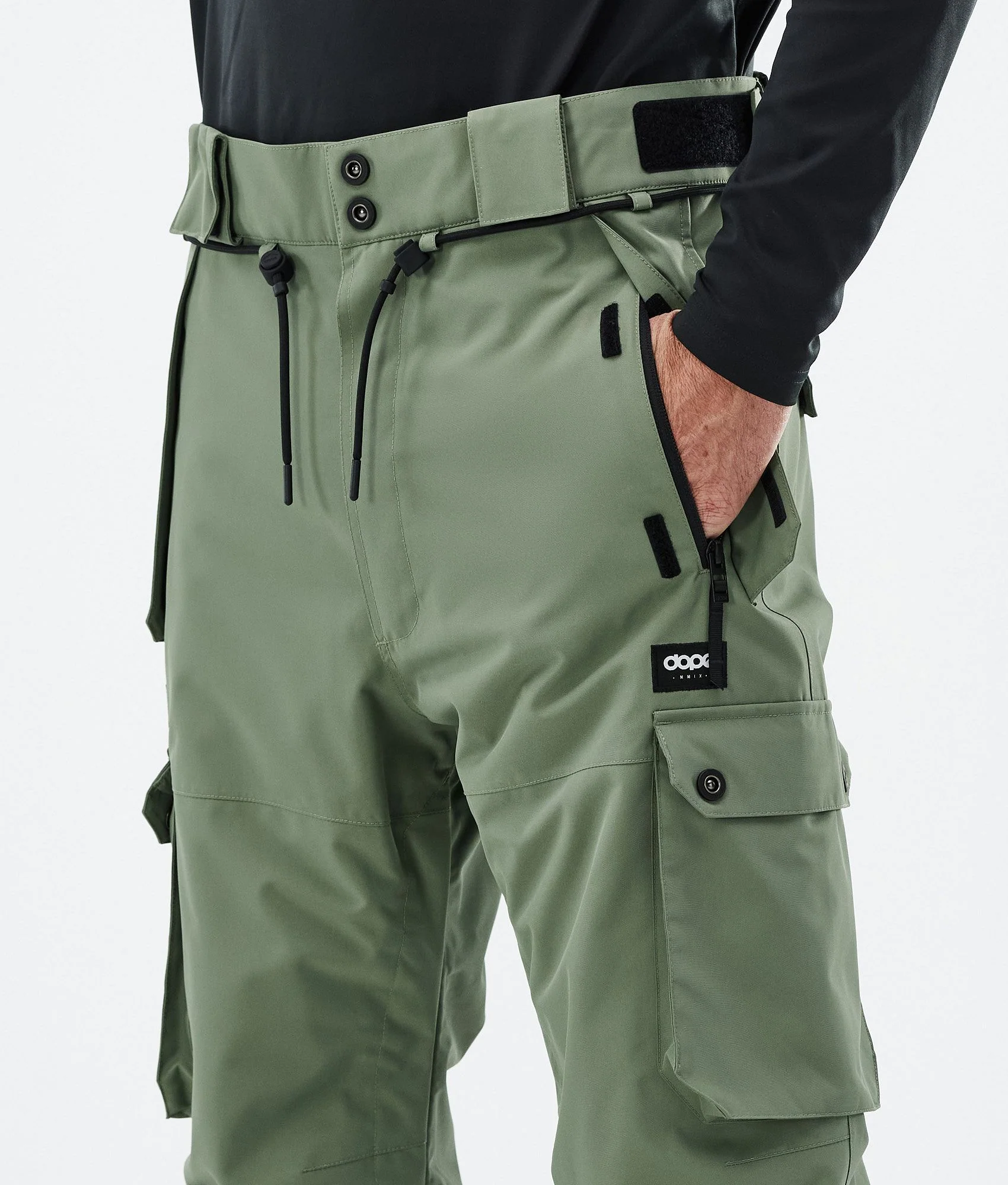 Snowboard Pants Men Moss Green