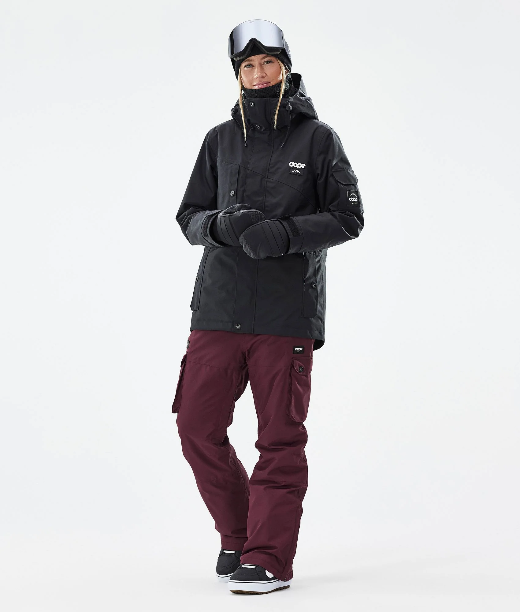 Snowboard Pants Women Don Burgundy