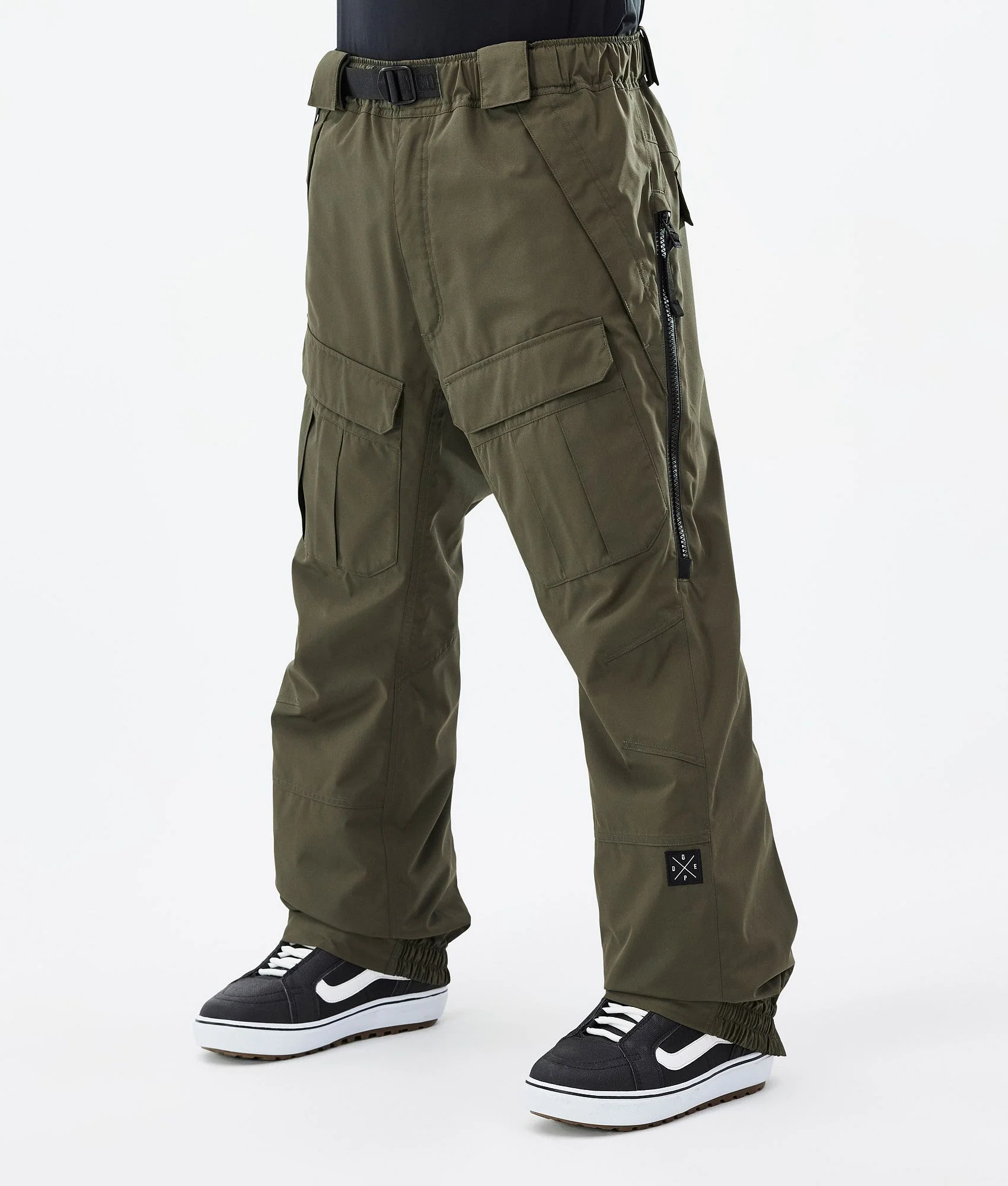 Snowboard Pants Men Olive Green