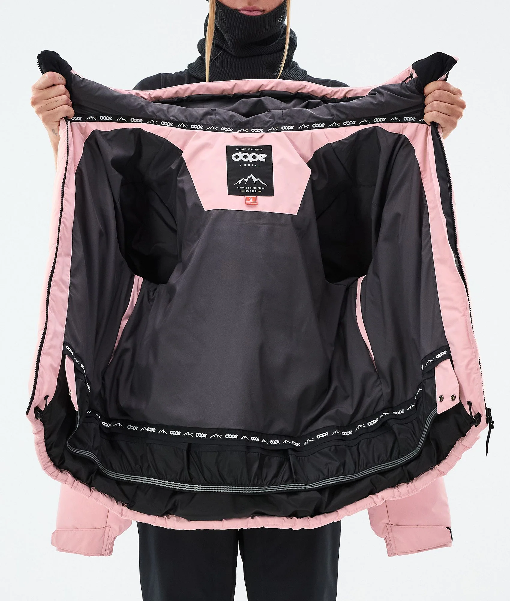 Snowboard Jacket Women Soft Pink