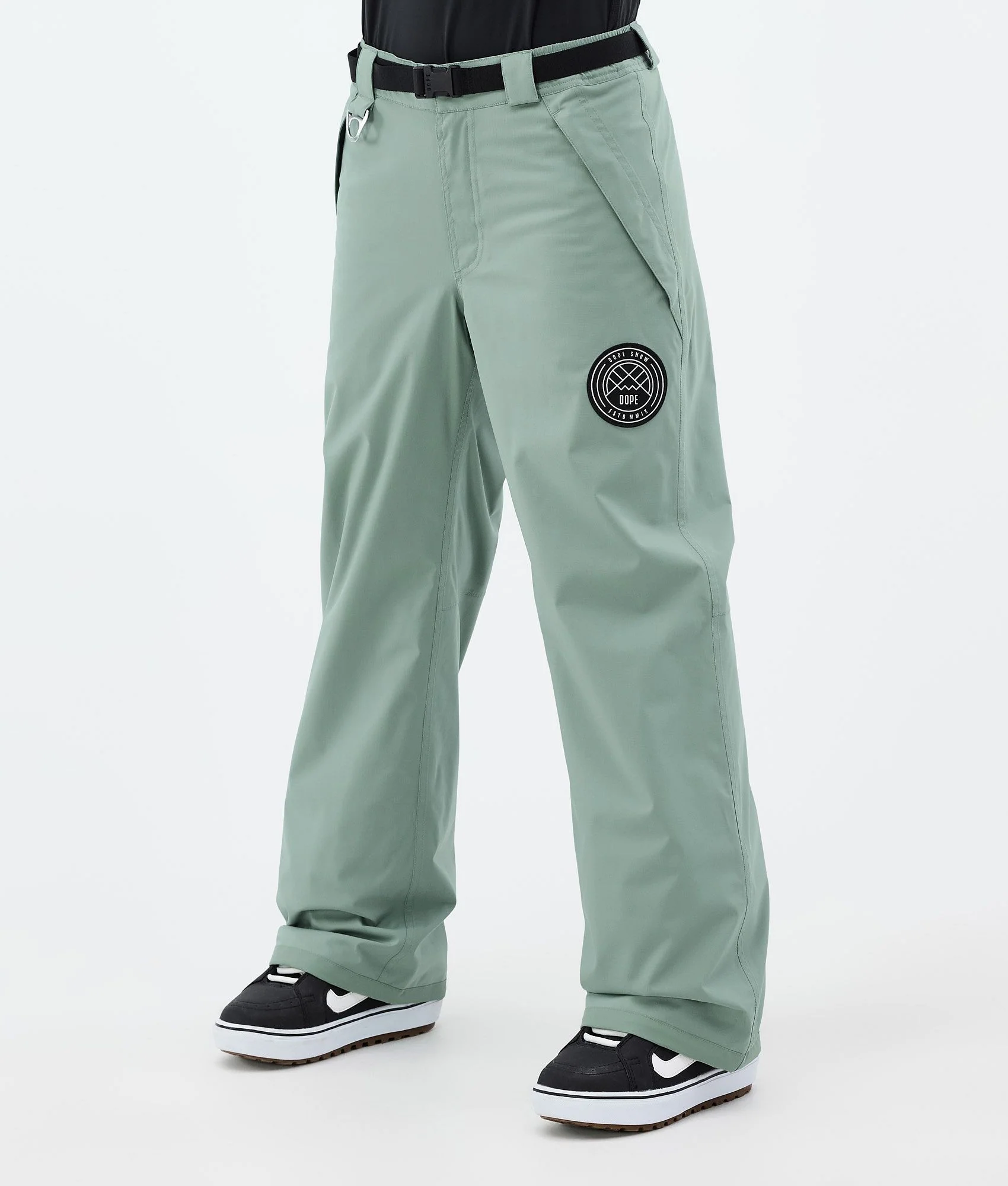 Snowboard Pants Women Faded Green