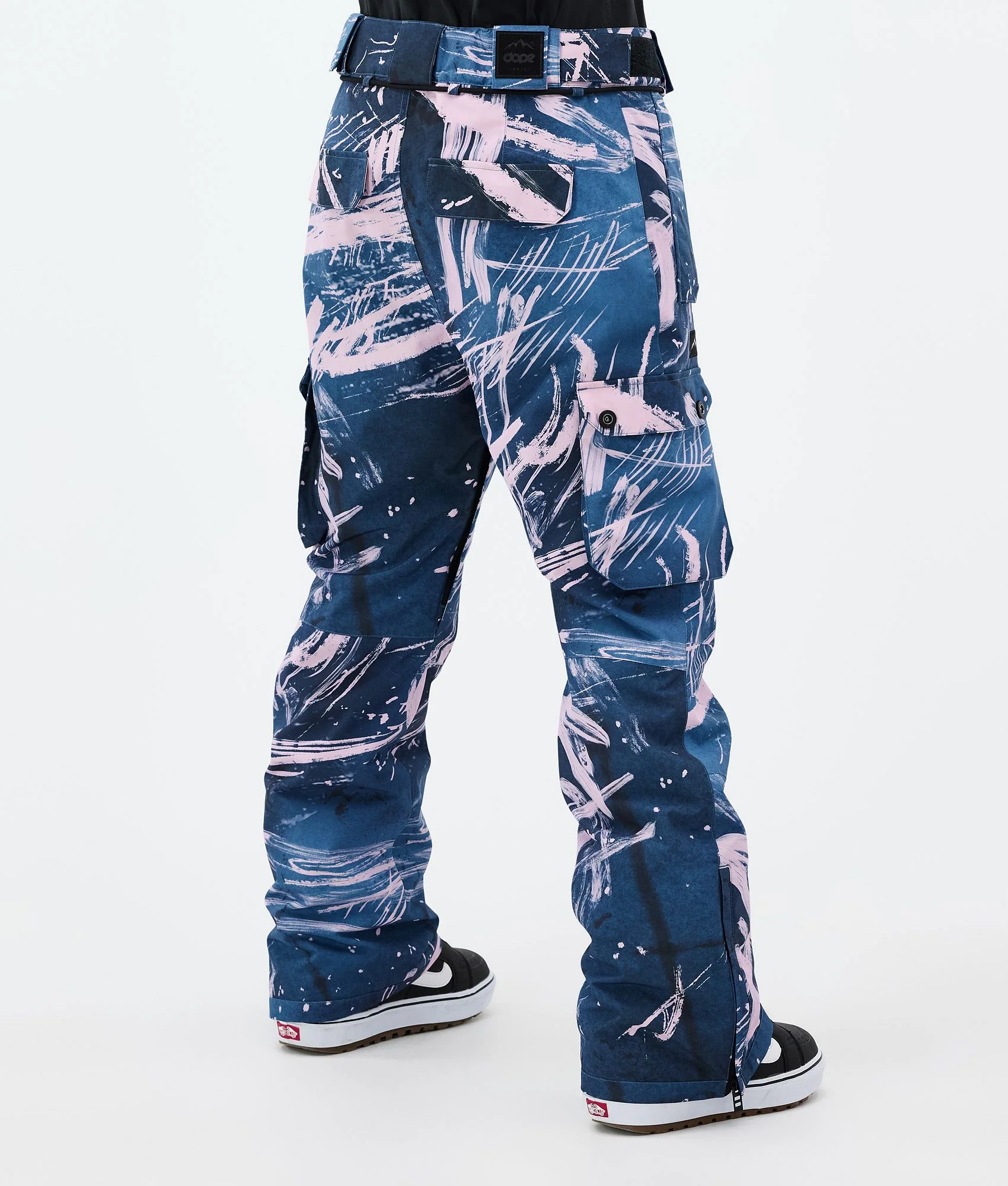 Snowboard Pants Women Carvings Pink