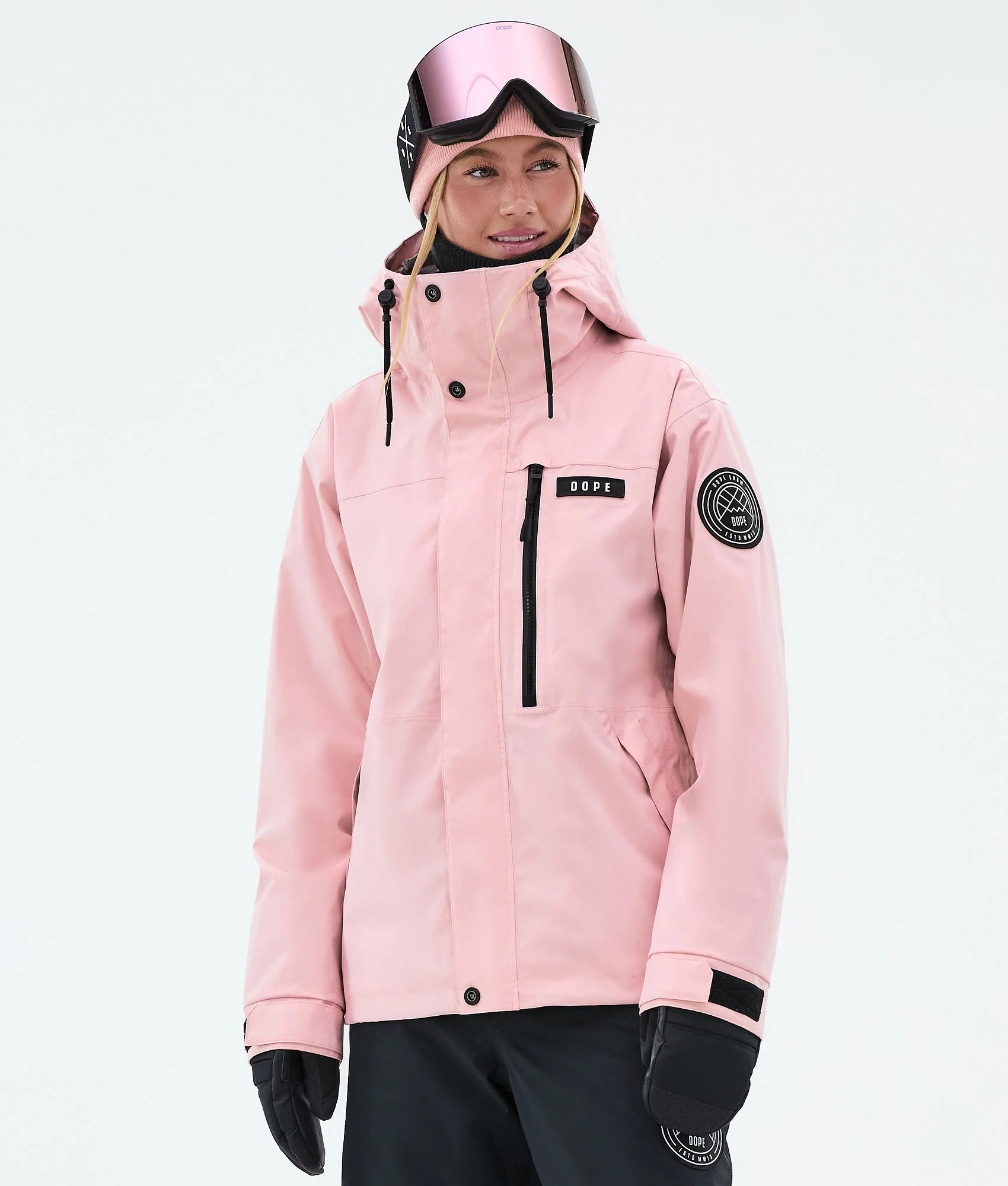 Snowboard Jacket Women Soft Pink