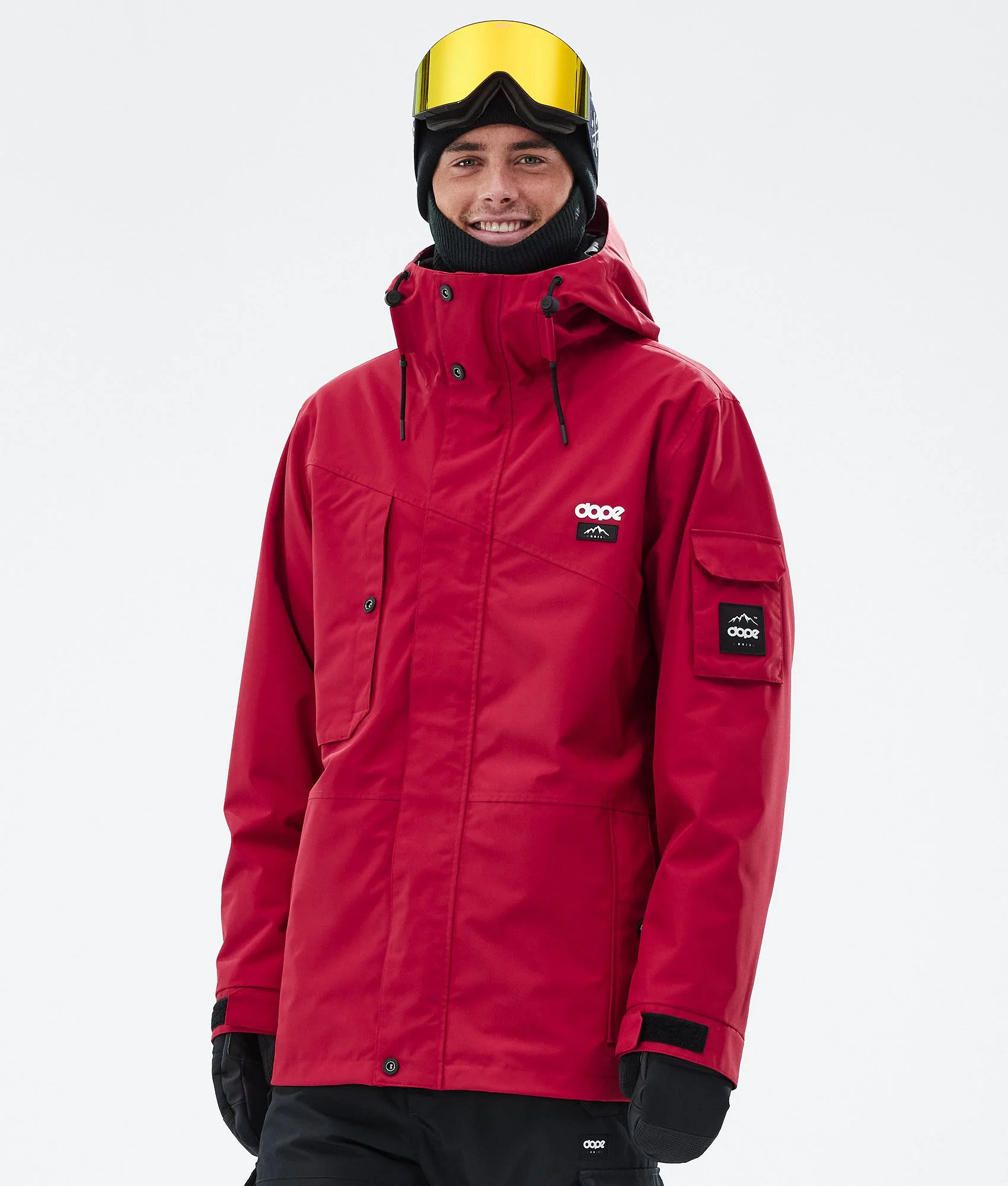 Snowboard Jacket Men Deep Red