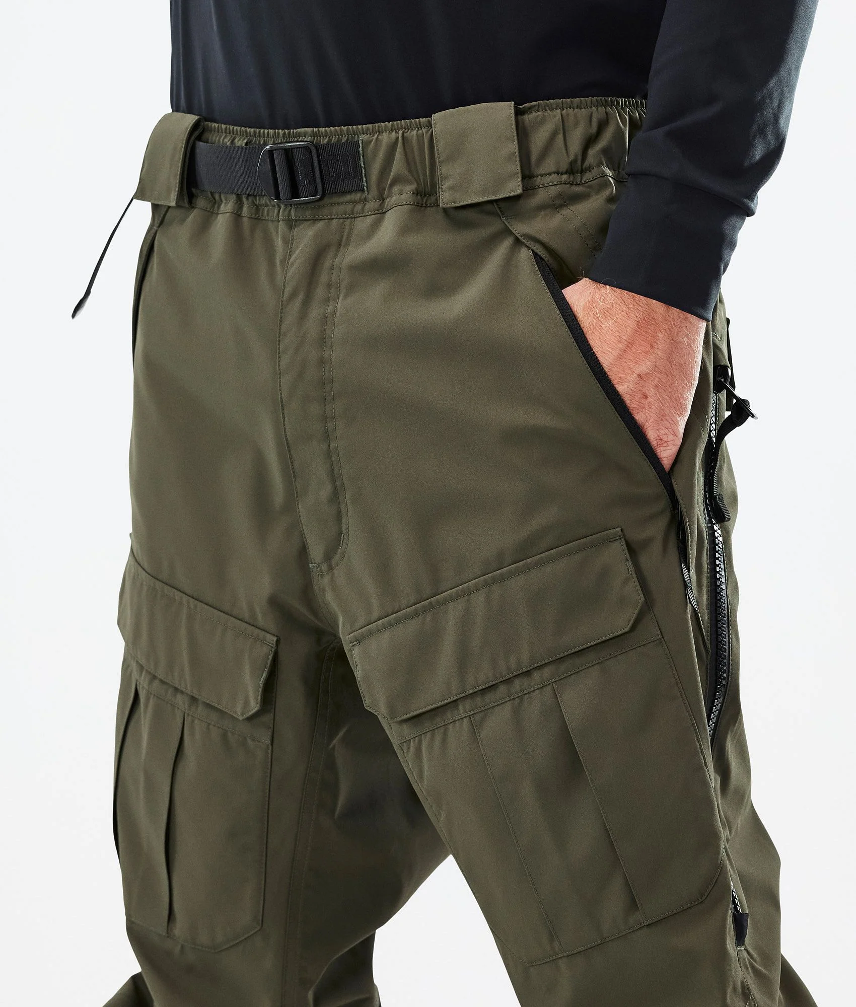 Snowboard Pants Men Olive Green