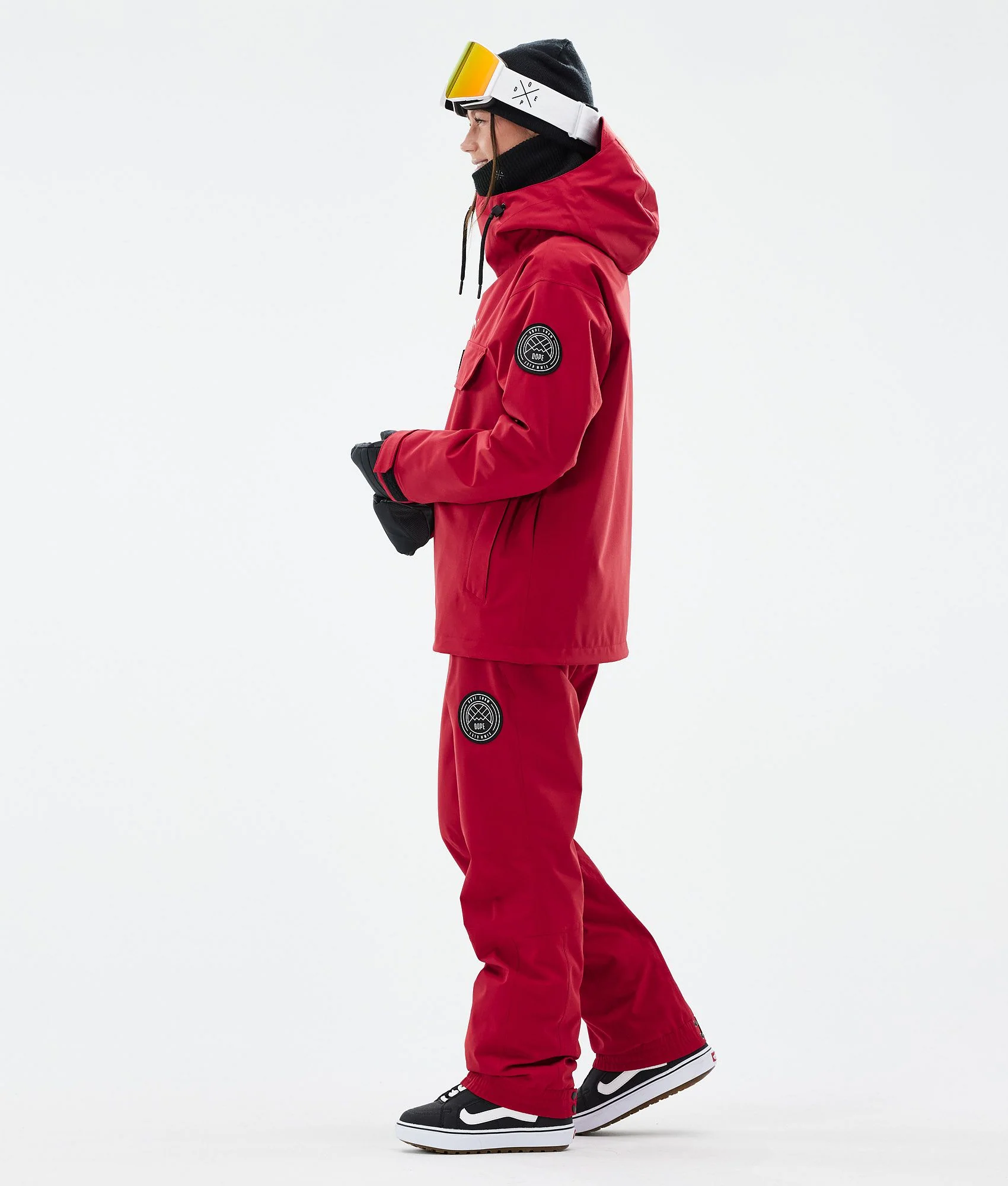 Snowboard Jacket Women Deep Red
