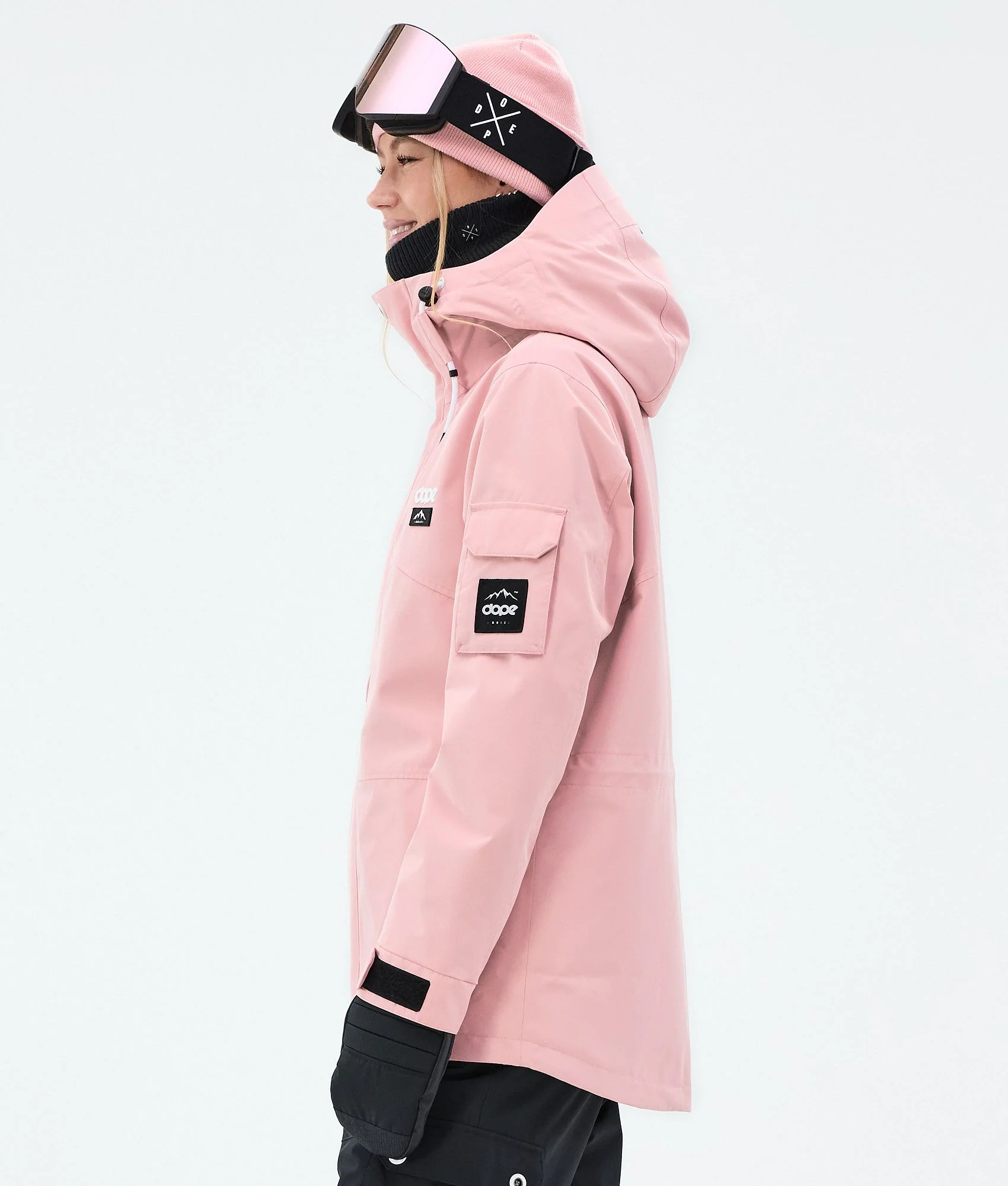 Snowboard Jacket Women Soft Pink