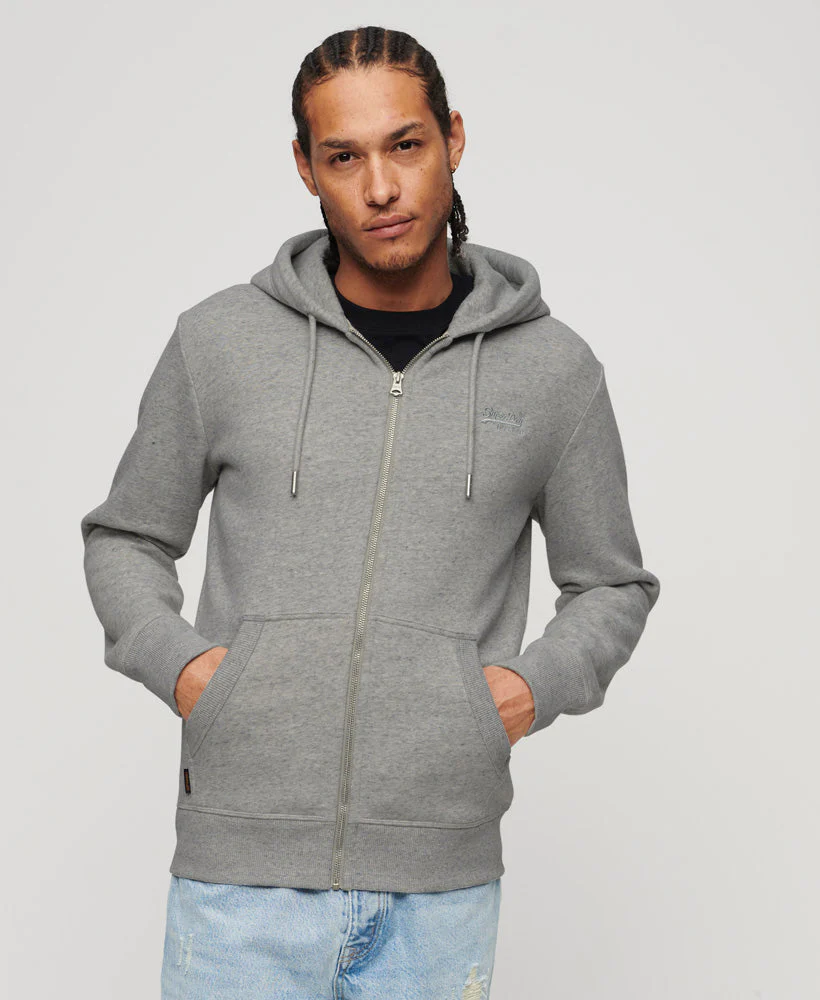 Essential Logo Zip Hoodie