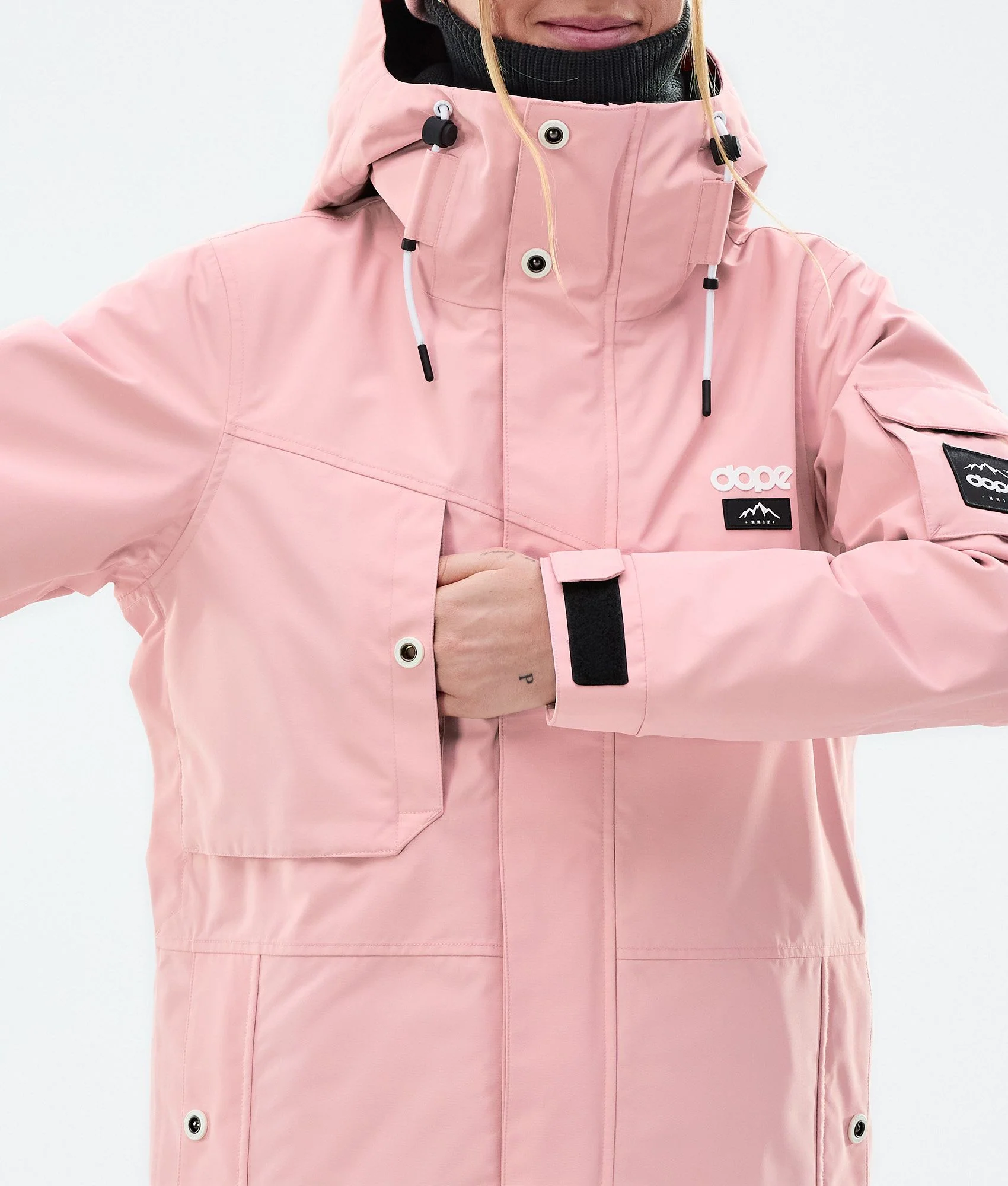 Snowboard Jacket Women Soft Pink
