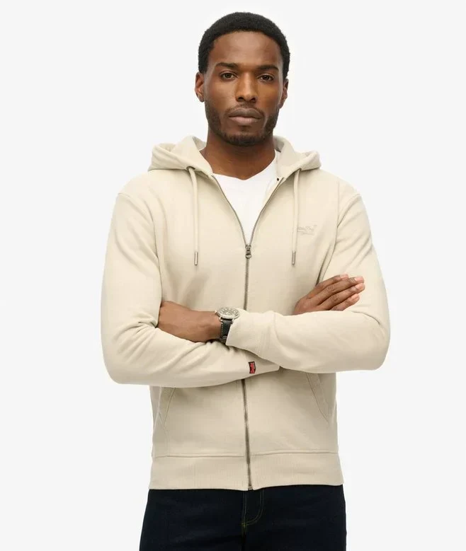Essential Logo Zip Hoodie