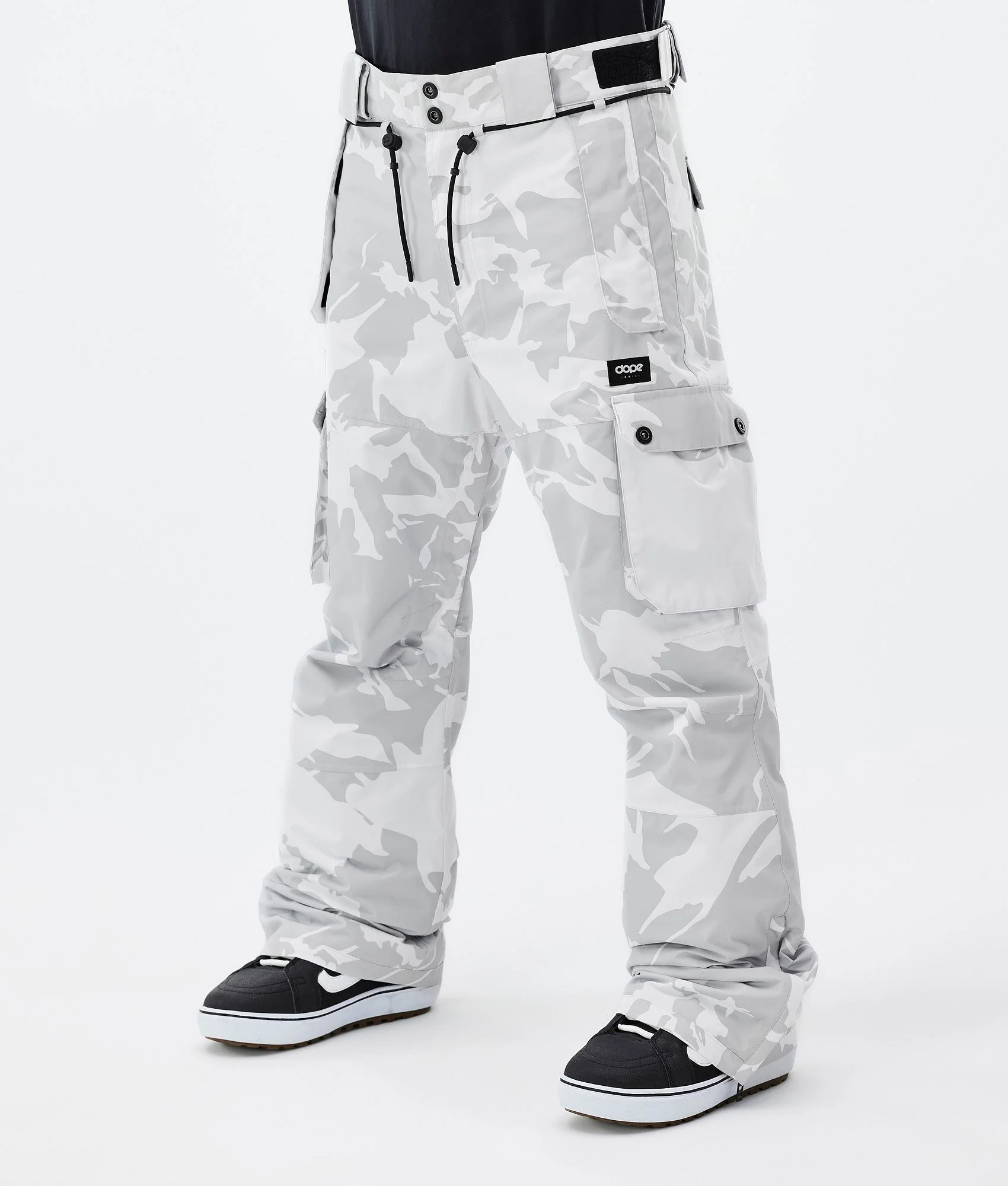 Snowboard Pants Men Grey Camo