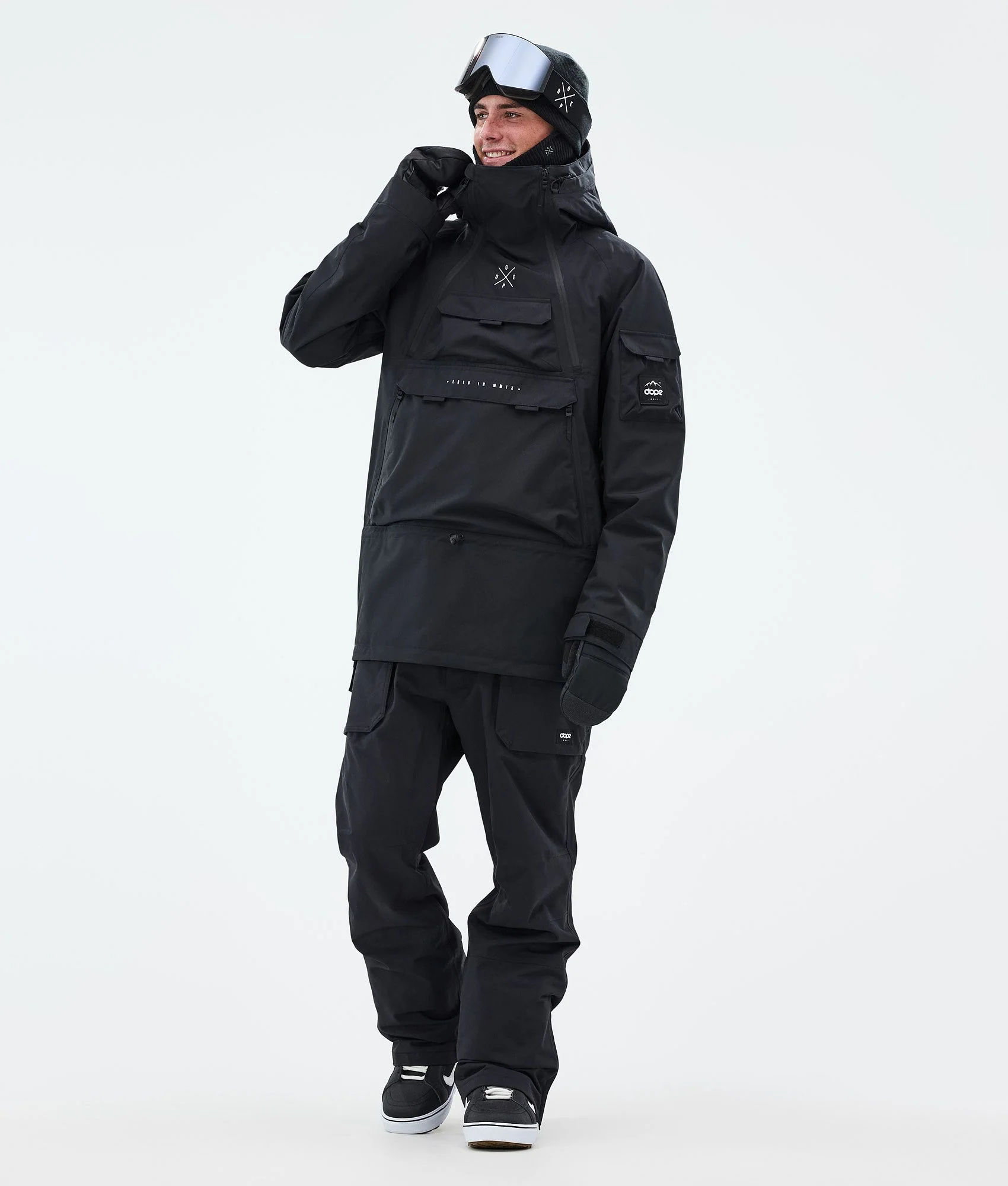 Snowboard Jacket Men Black