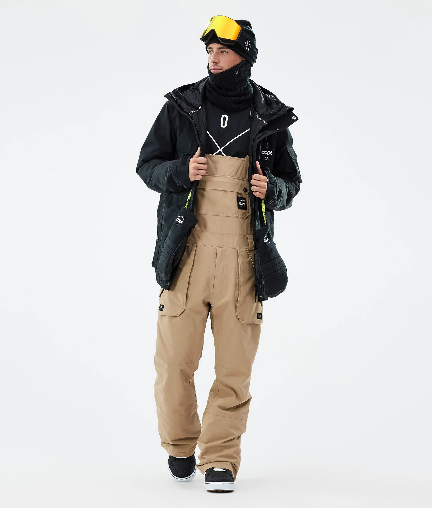 Snowboard Pants Men Khaki