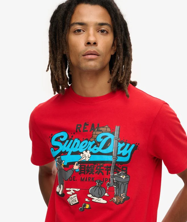 Gasoline Graphic Relaxed T-Shirt