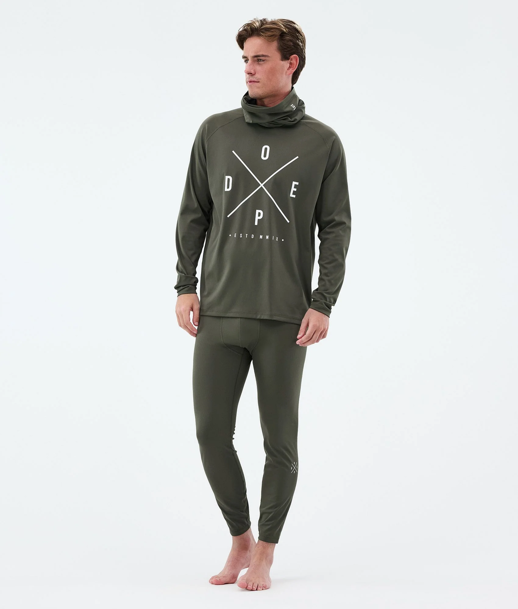 Base Layer Pant Men 2X-Up Olive Green