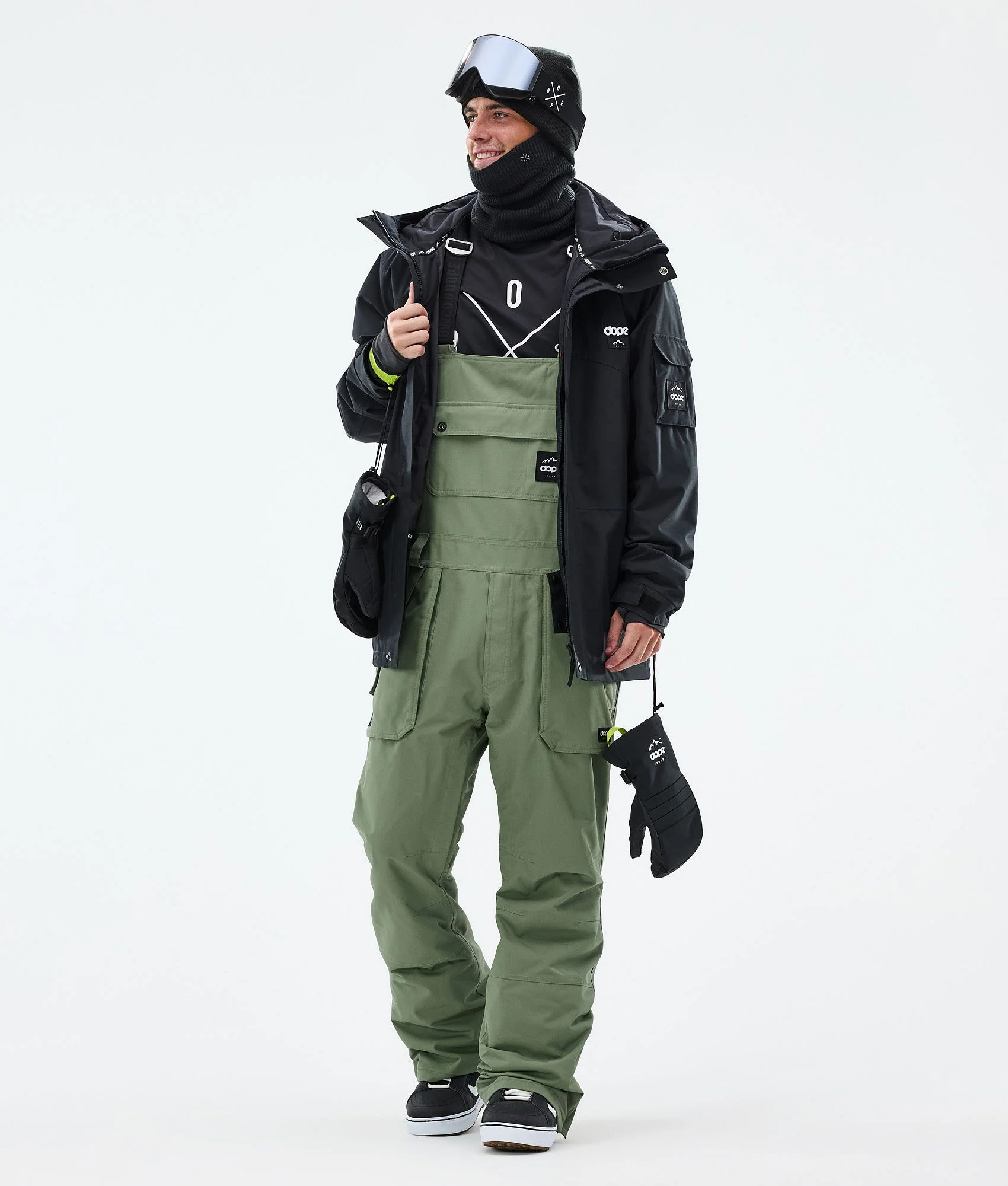 Snowboard Pants Men Moss Green