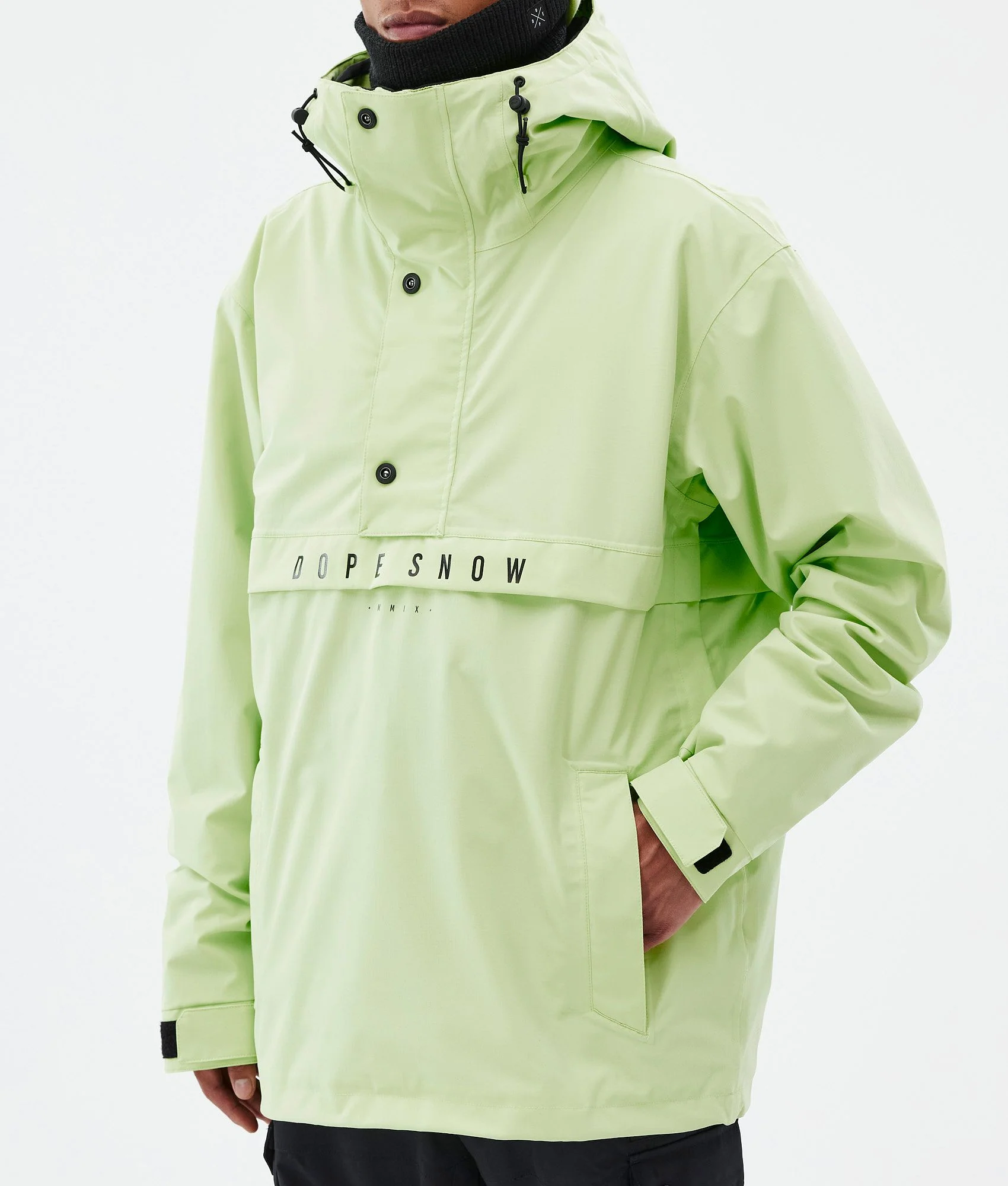 Snowboard Jacket Men Faded Neon