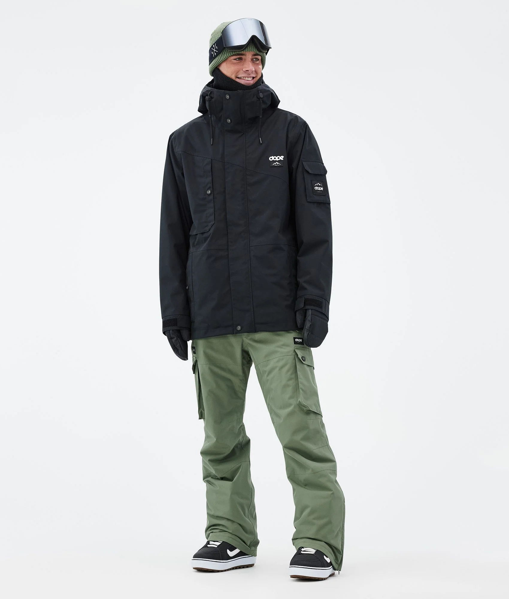 Snowboard Pants Men Moss Green