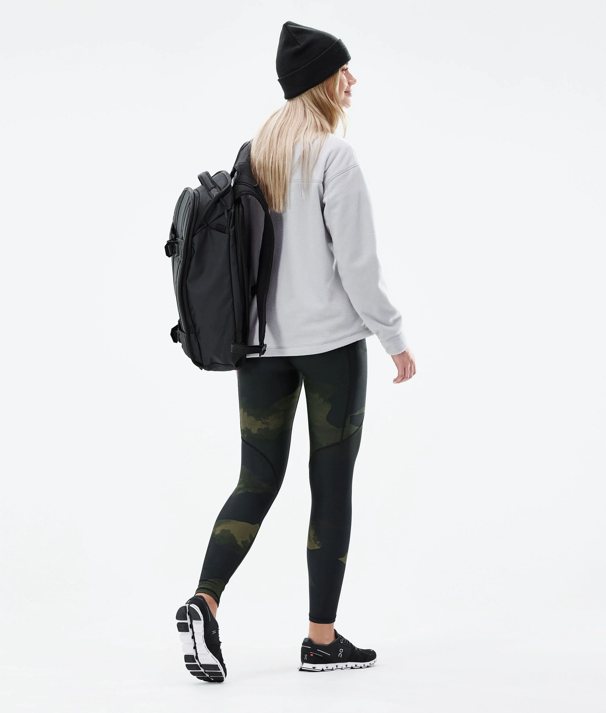 Leggings Women Green Camo
