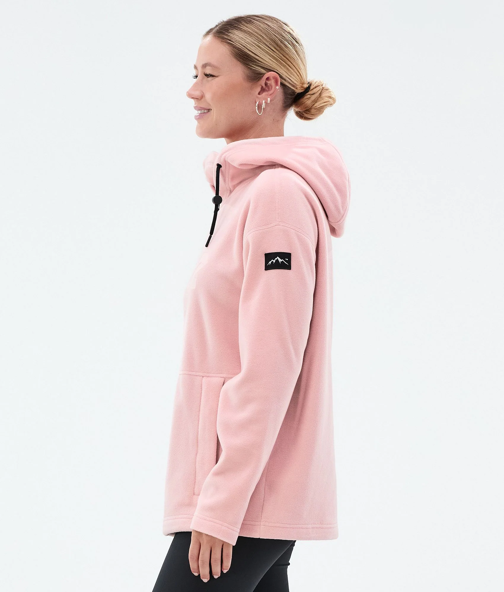 Fleece Hoodie Women Soft Pink