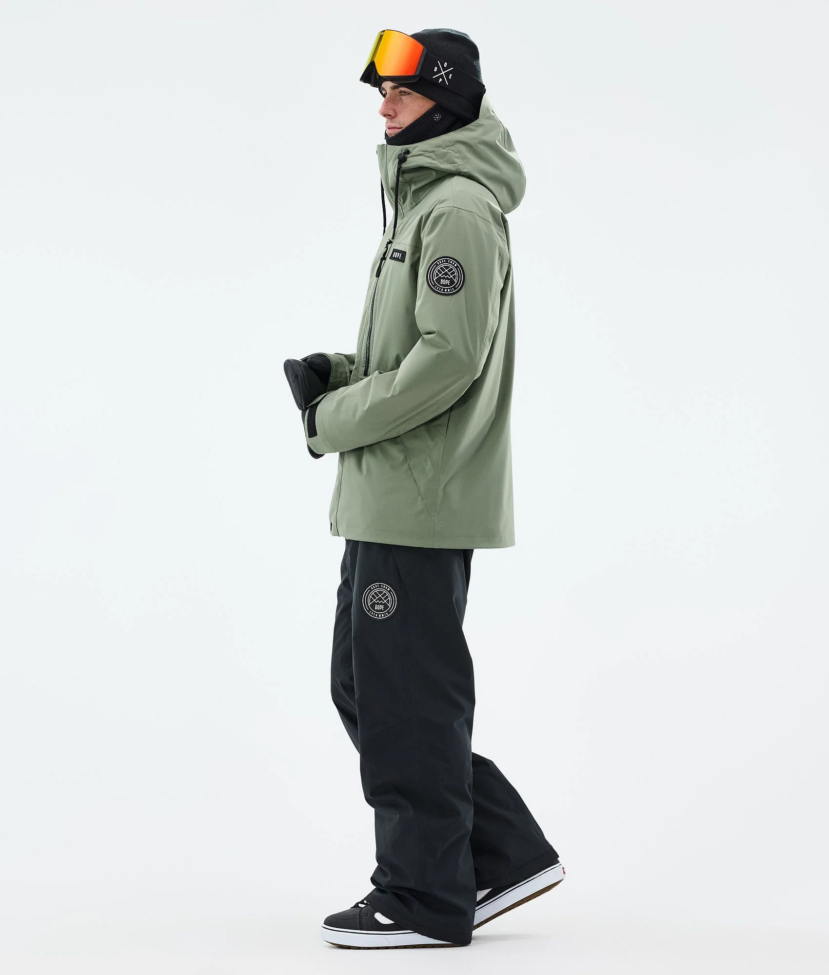 Snowboard Jacket Men Moss Green