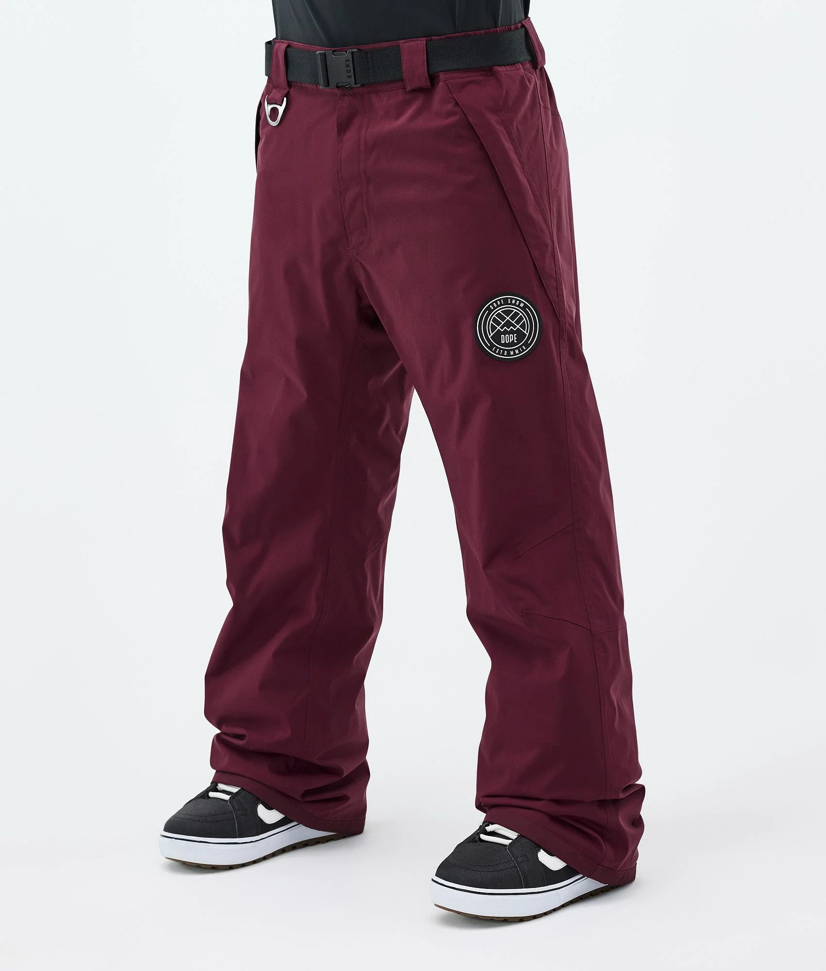 Snowboard Pants Men Burgundy