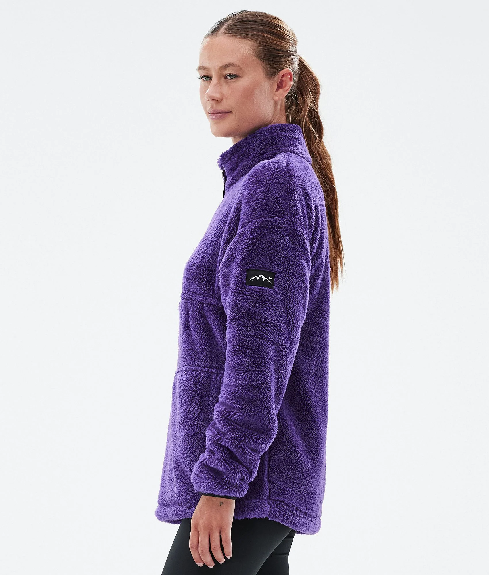 Fleece Sweater Women Vivid Purple