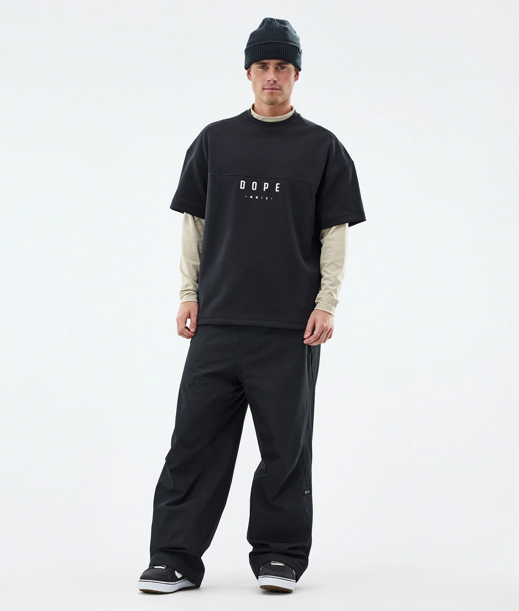 Fleece Sweater Men Black