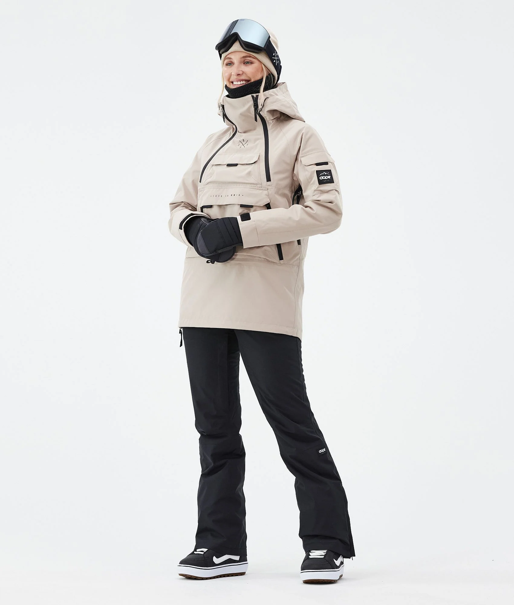 Snowboard Jacket Women Sand