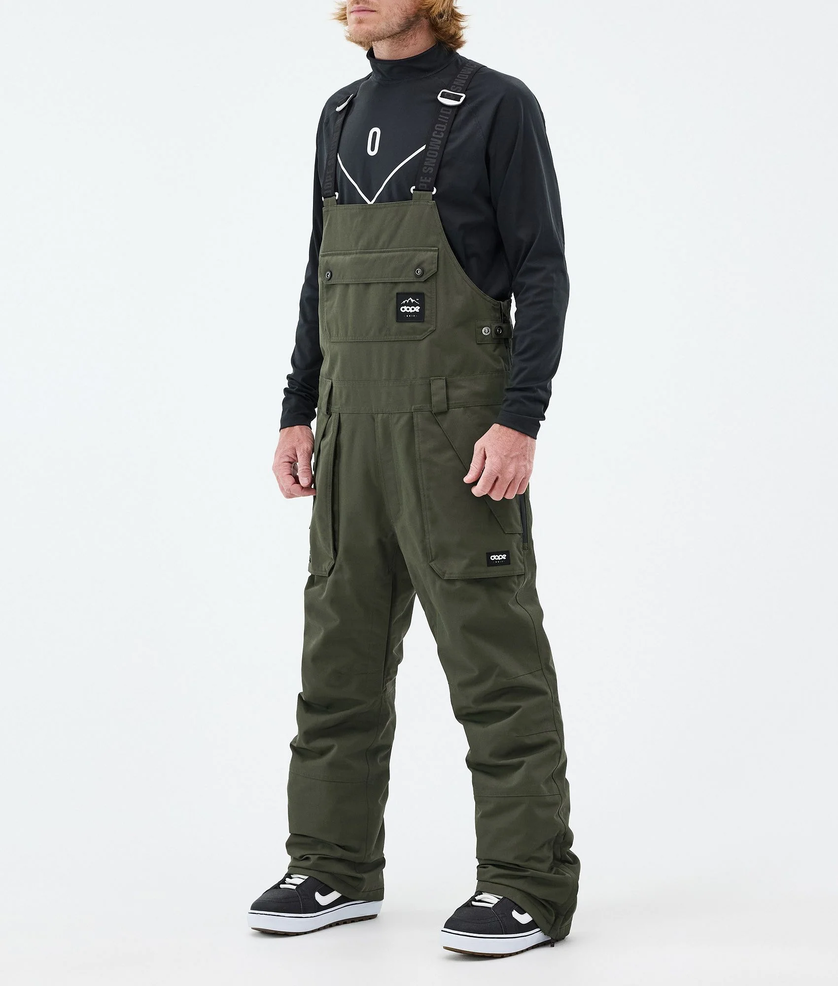 Snowboard Pants Men Olive Green
